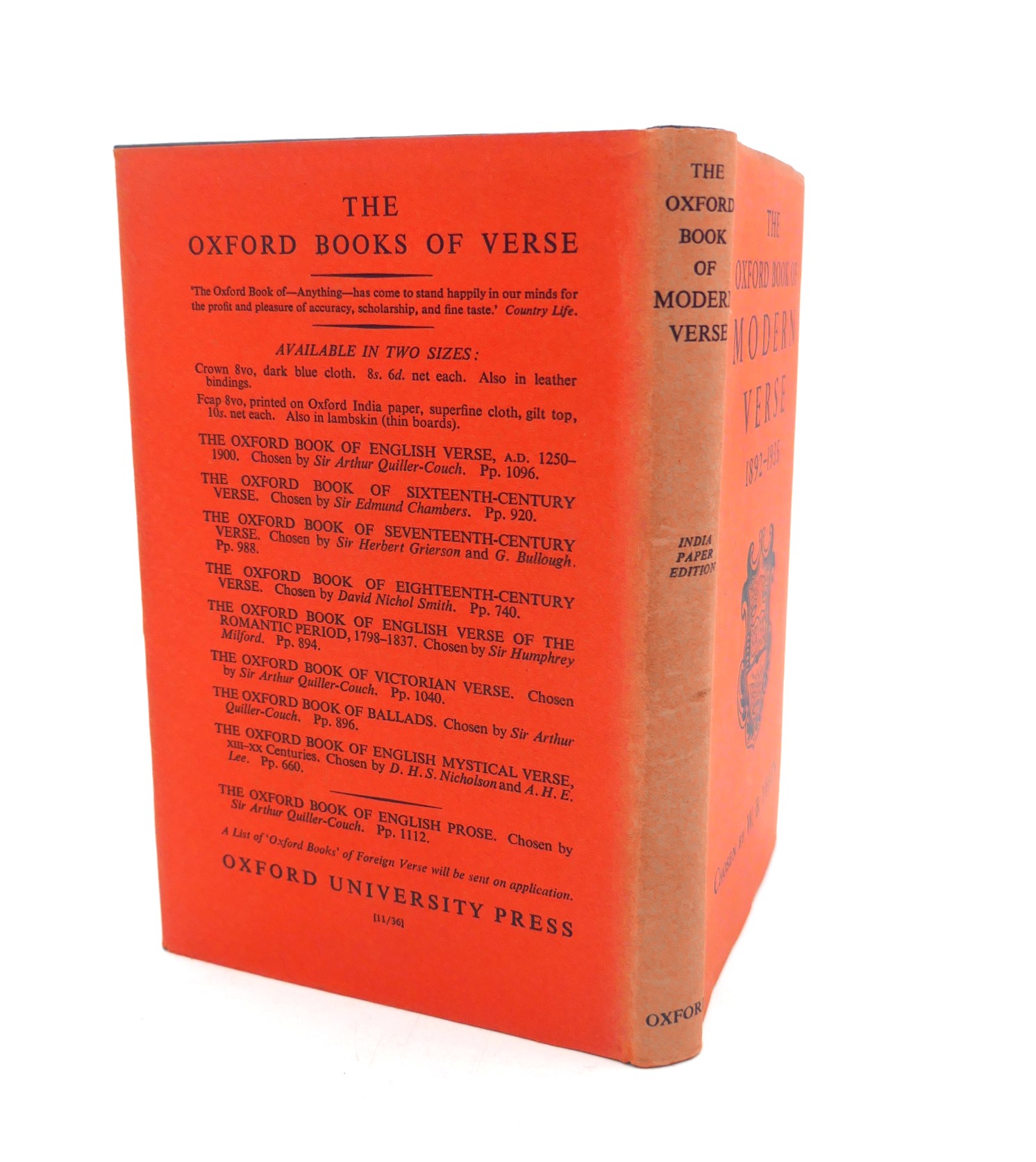 The Oxford Book of Modern Verse (1892-1935) - Image 2