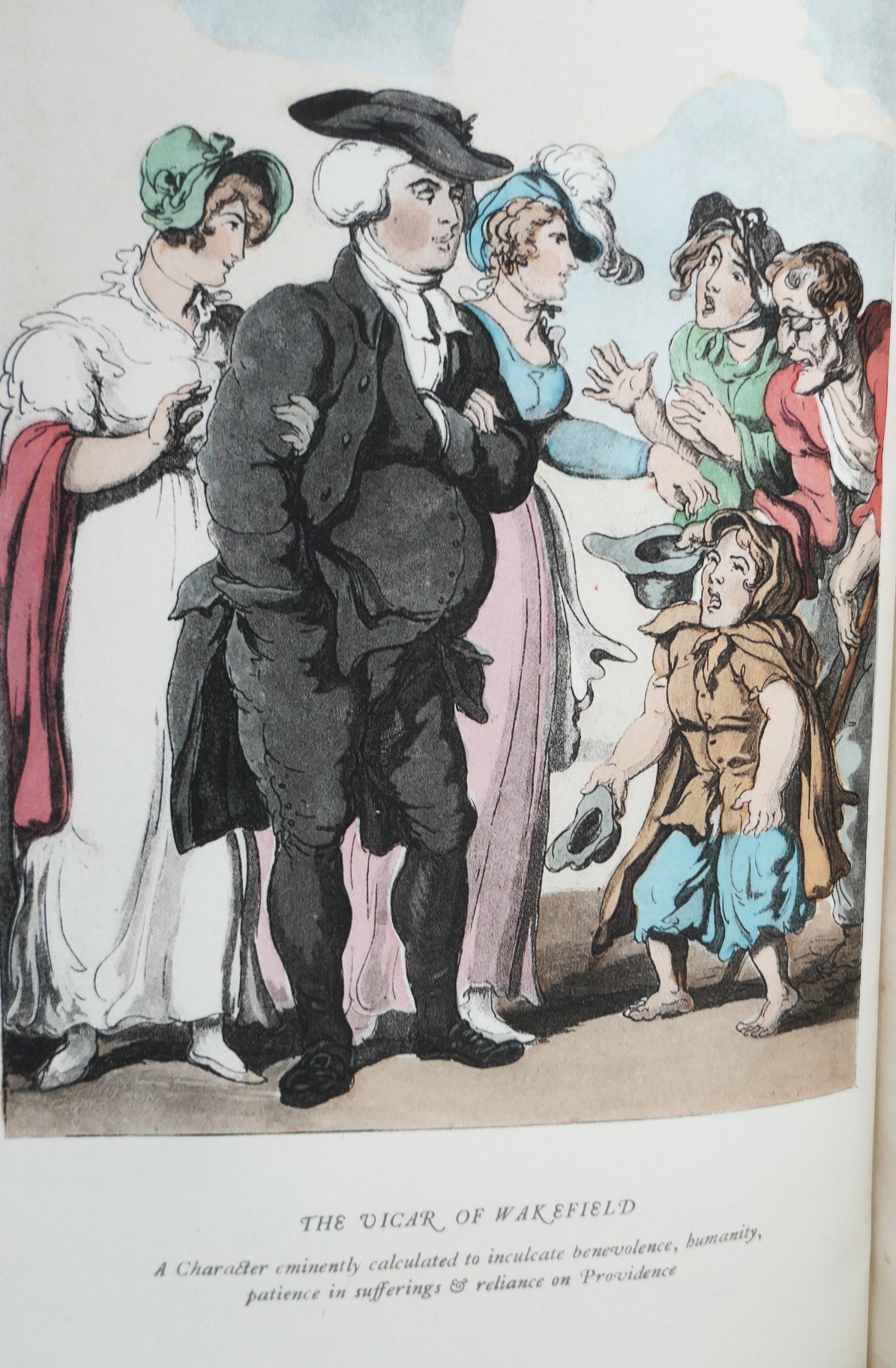 The Vicar of Wakefield. Illustrated by Thomas Rowlandson (1926) - Image 3