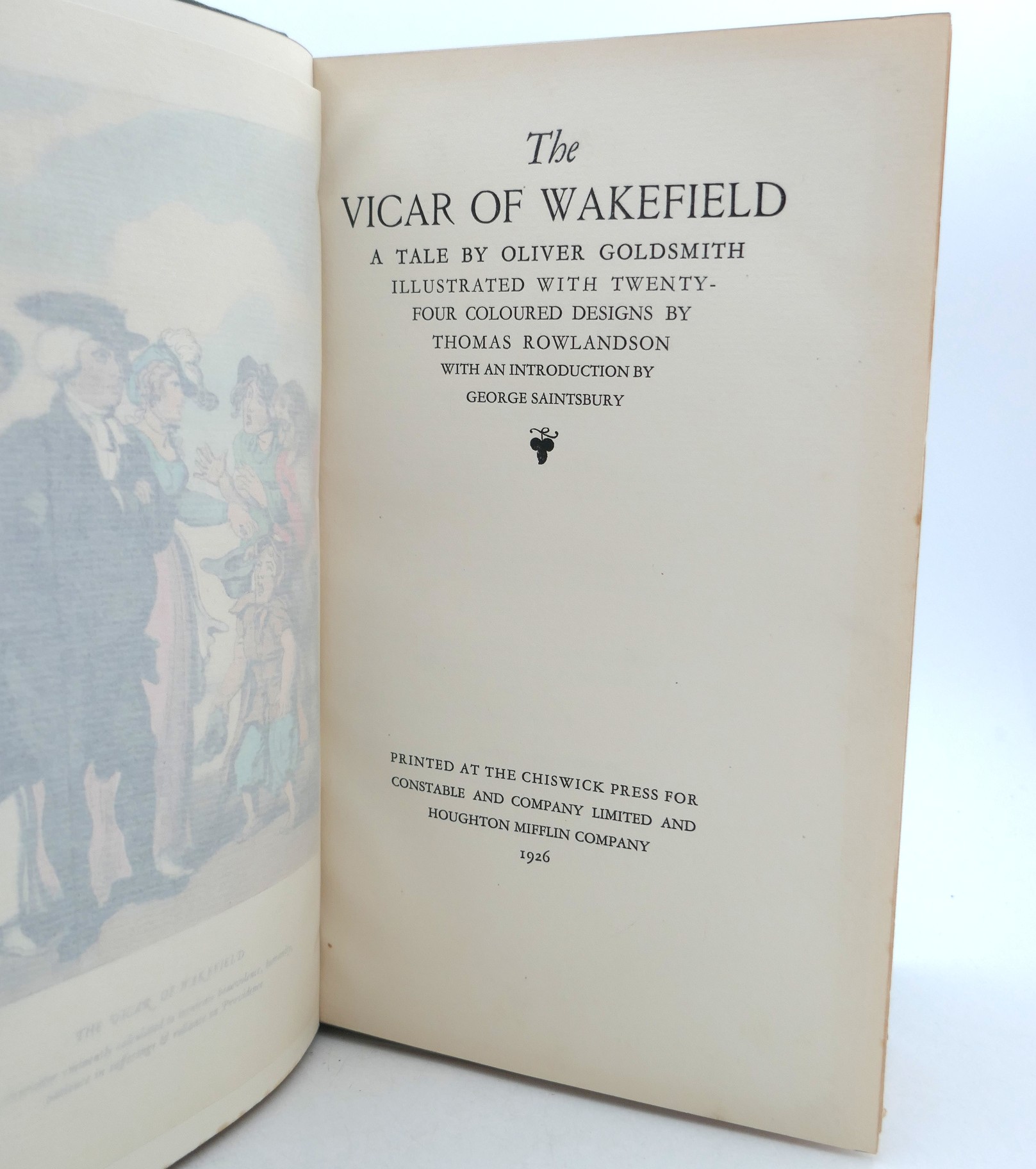 The Vicar of Wakefield. Illustrated by Thomas Rowlandson (1926) - Image 4