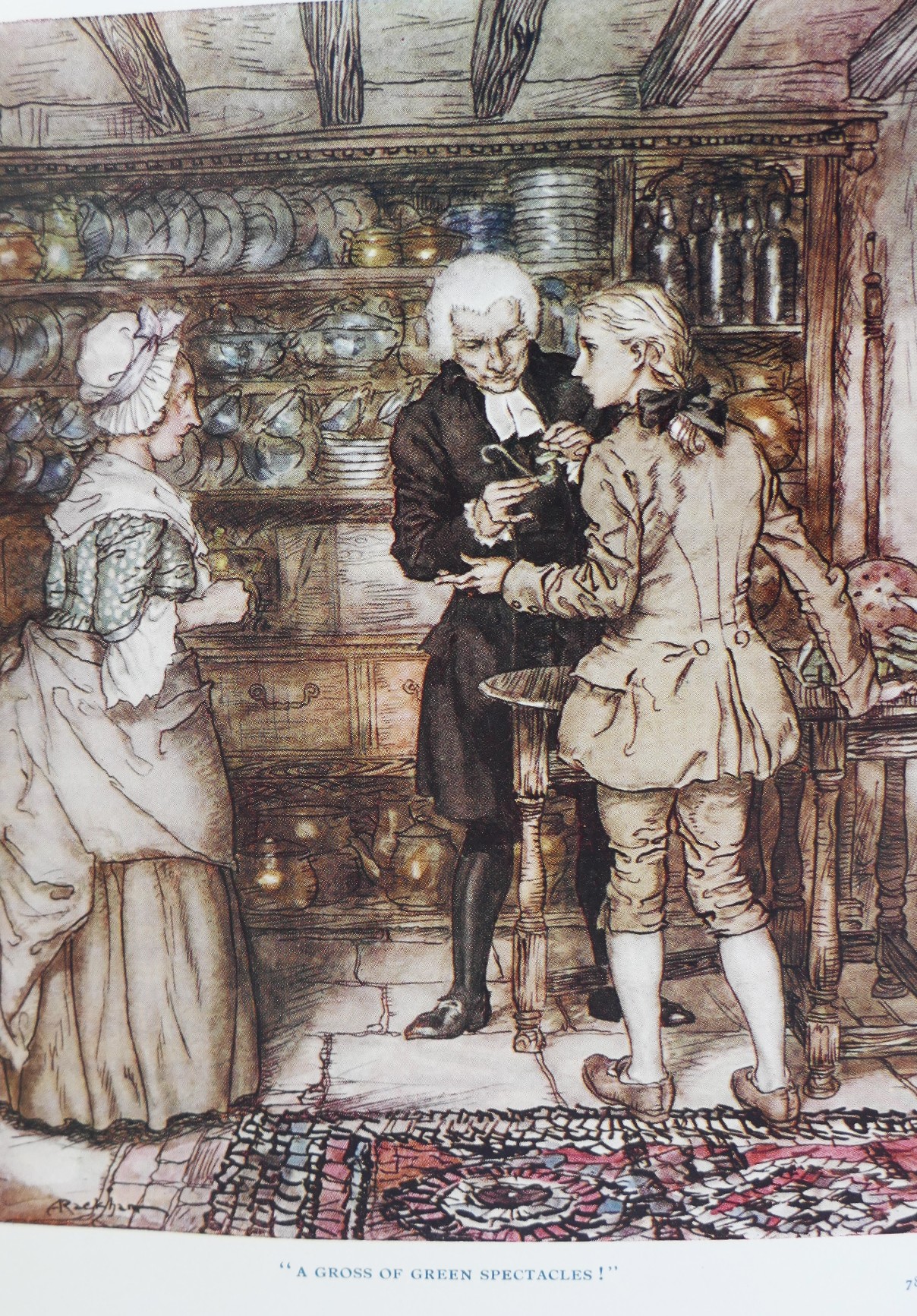 The Vicar of Wakefield. Illustrated by Arthur Rackham (1929) - Image 6