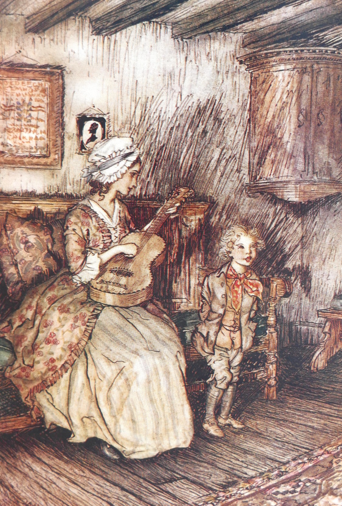 The Vicar of Wakefield. Illustrated by Arthur Rackham (1929) - Image 8