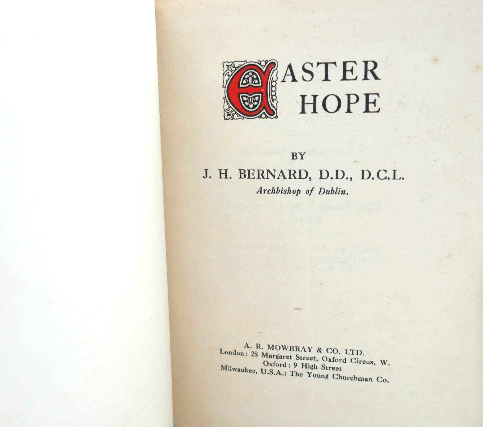 Easter Hope. Inscribed Copy (1916) - Image 3