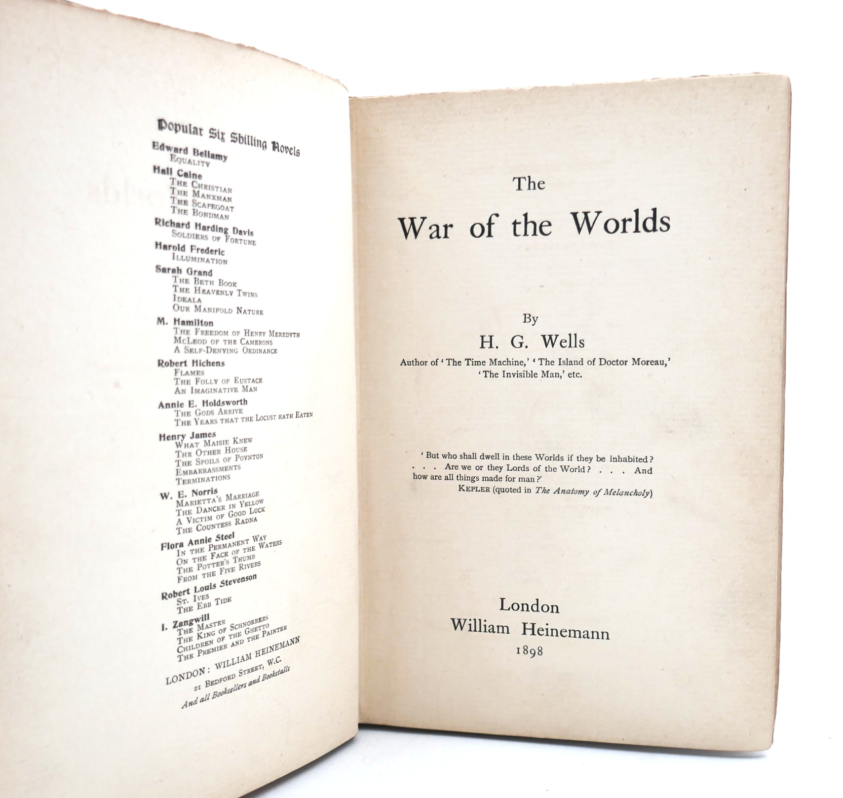 The War of the Worlds. First Edition (1898) - Image 6