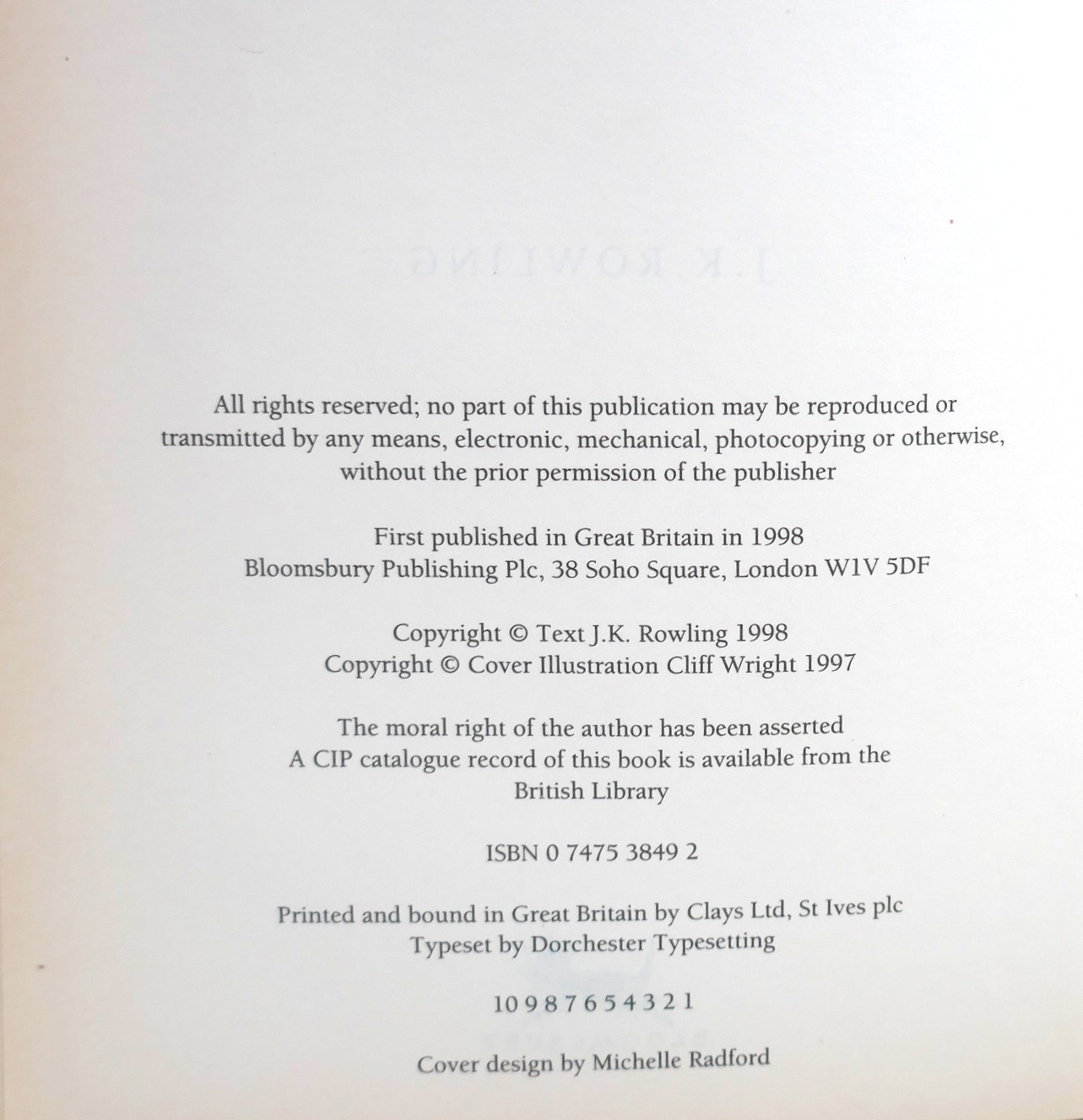Harry Potter and the Chamber of Secrets. First Edition (1998) - Image 4