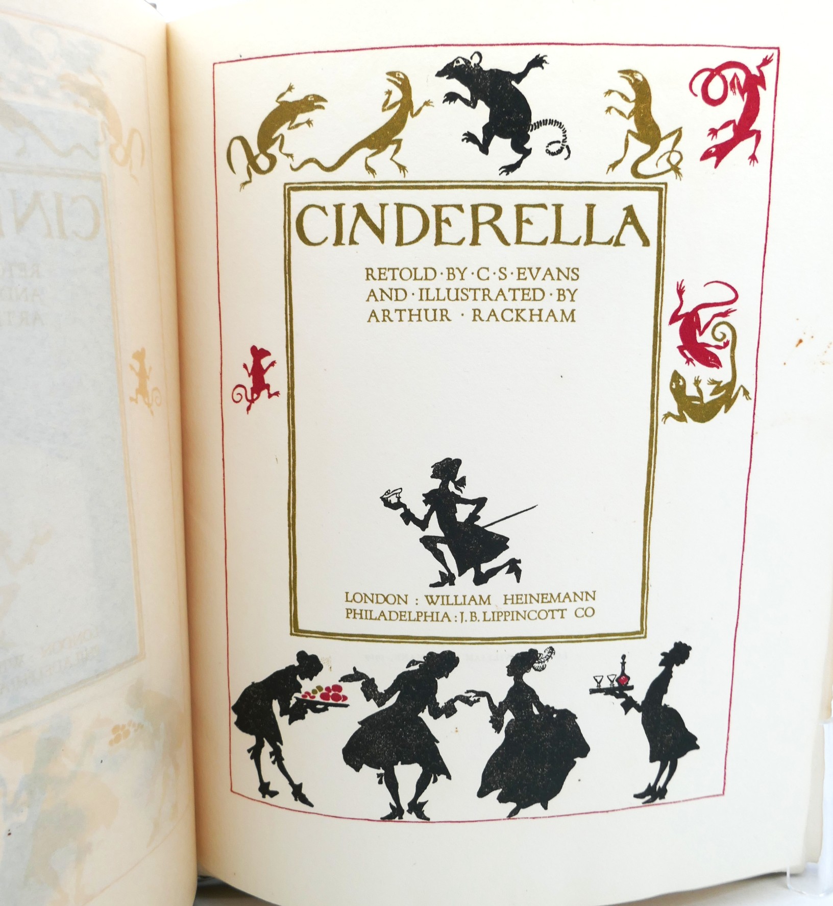 Cinderella. Illustrated by Arthur Rackham (1919) - Image 5