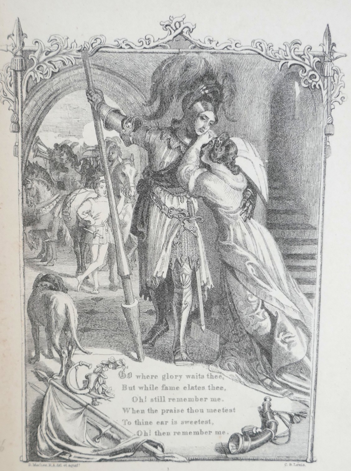 Moore's Irish Melodies. Illustrated by D. Maclise (1866) - Image 3