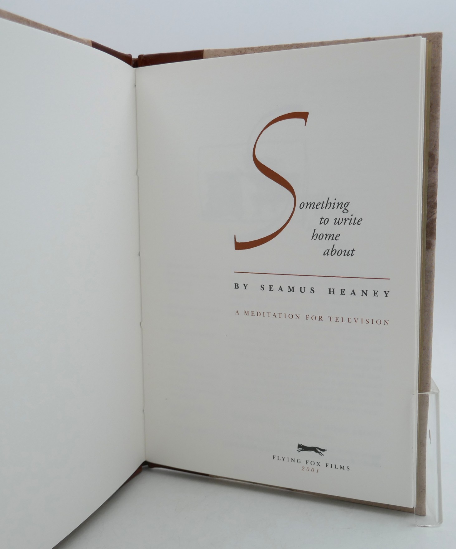 Something to Write Home About. One of 26 Copies (2001) - Image 4