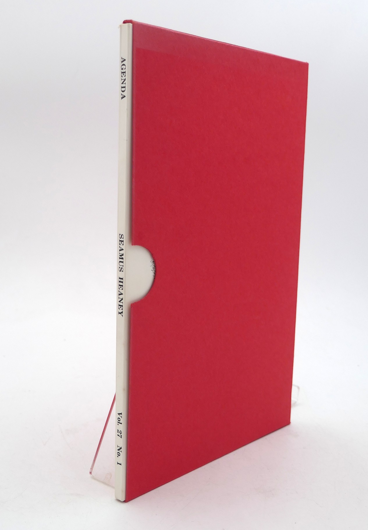 Agenda. Seamus Heaney Fiftieth Birthday Issue (1989) - Image 5
