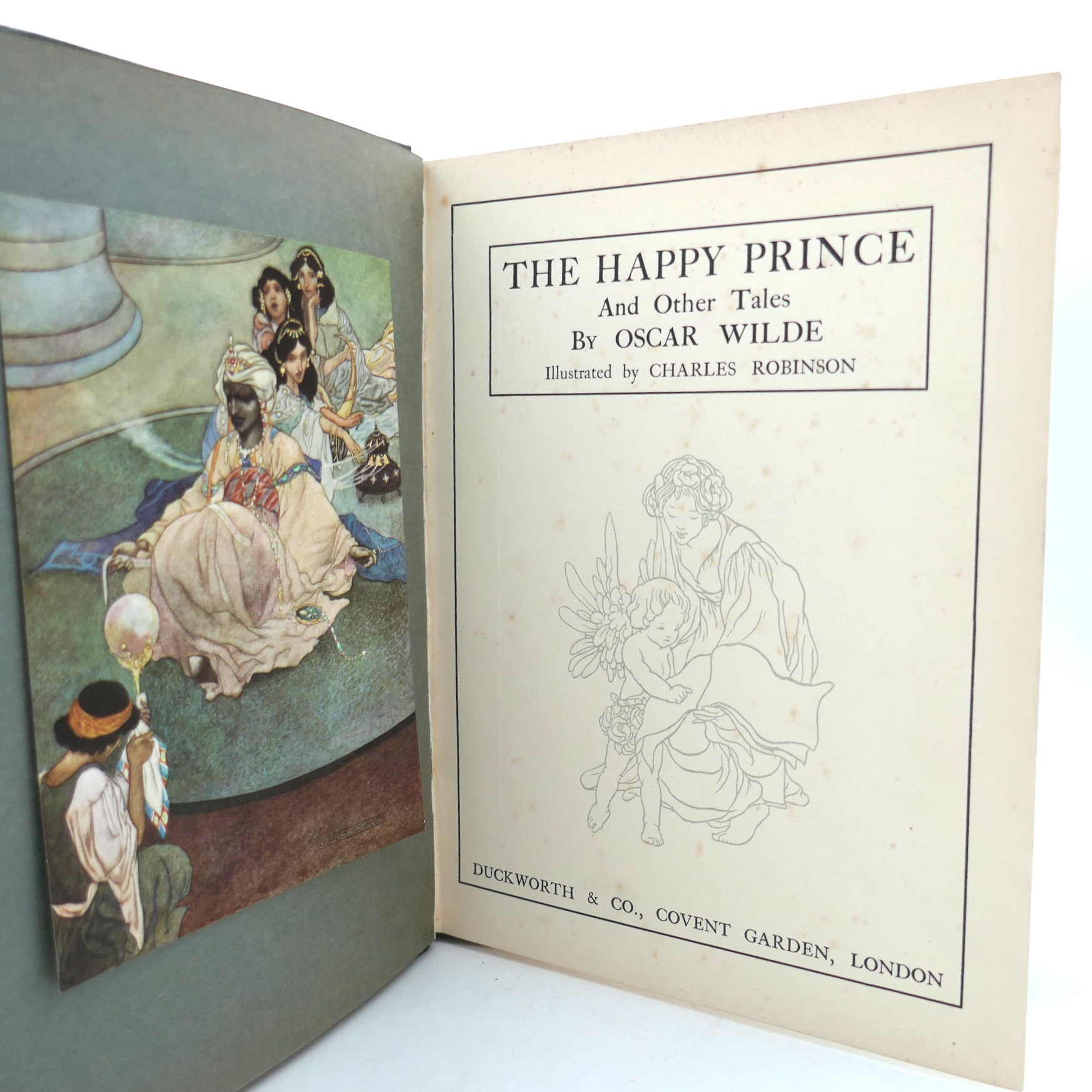 The Happy Prince and Other Stories. Illustrated by Charles Robinson (1913) - Image 3