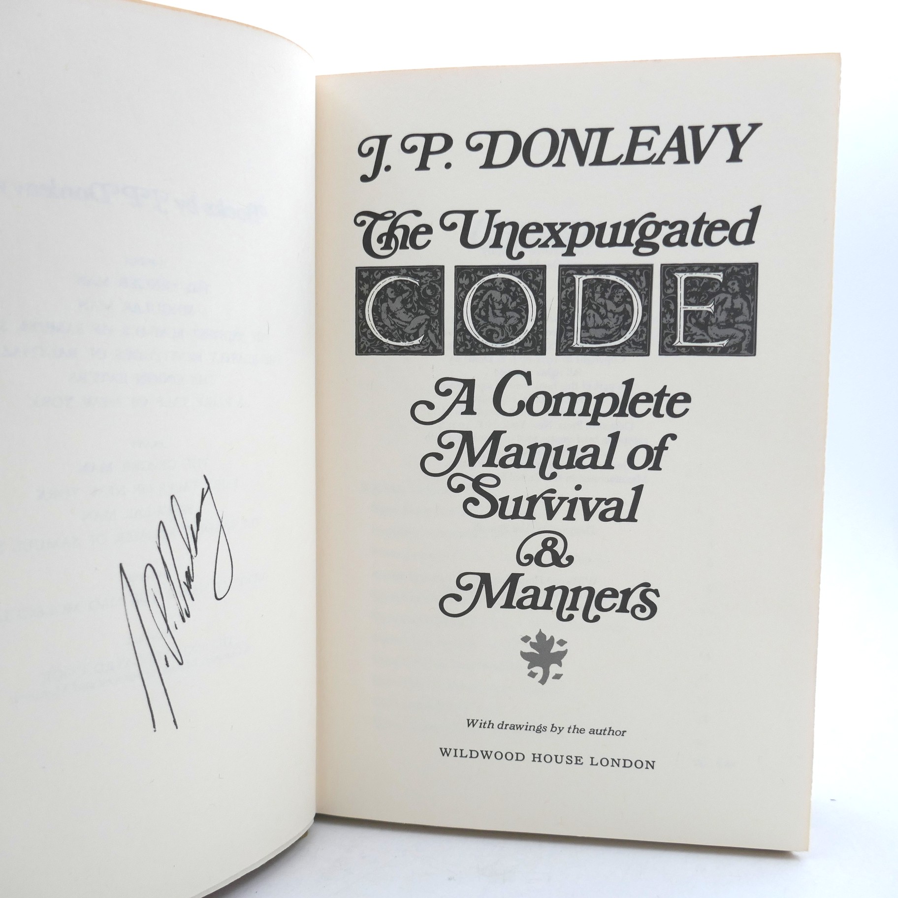 The Unexpurgated Code. Signed Copy (1975) - Image 3