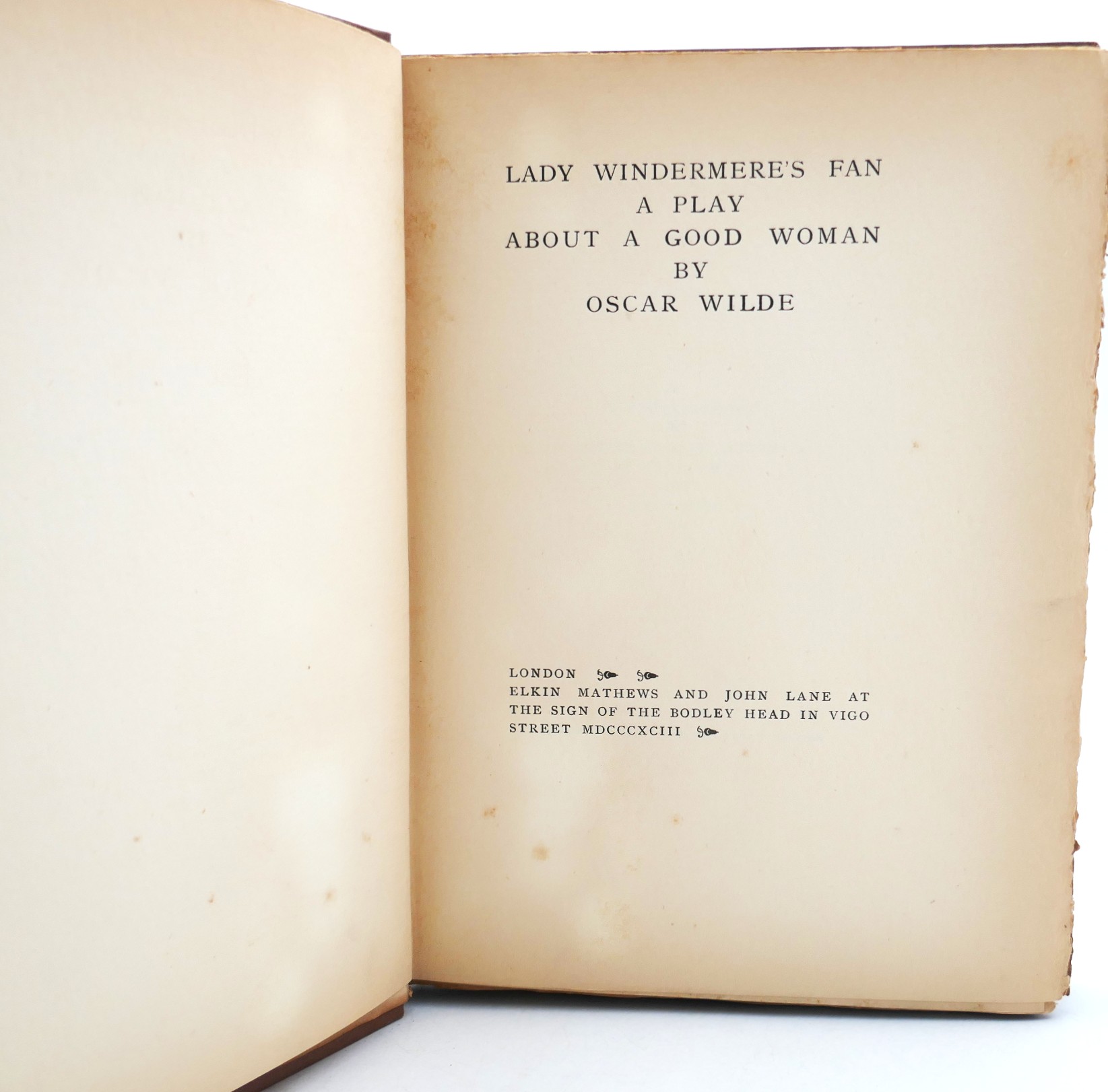 Lady Windermere's Fan. A Play About a Good Woman (1893) - Image 3