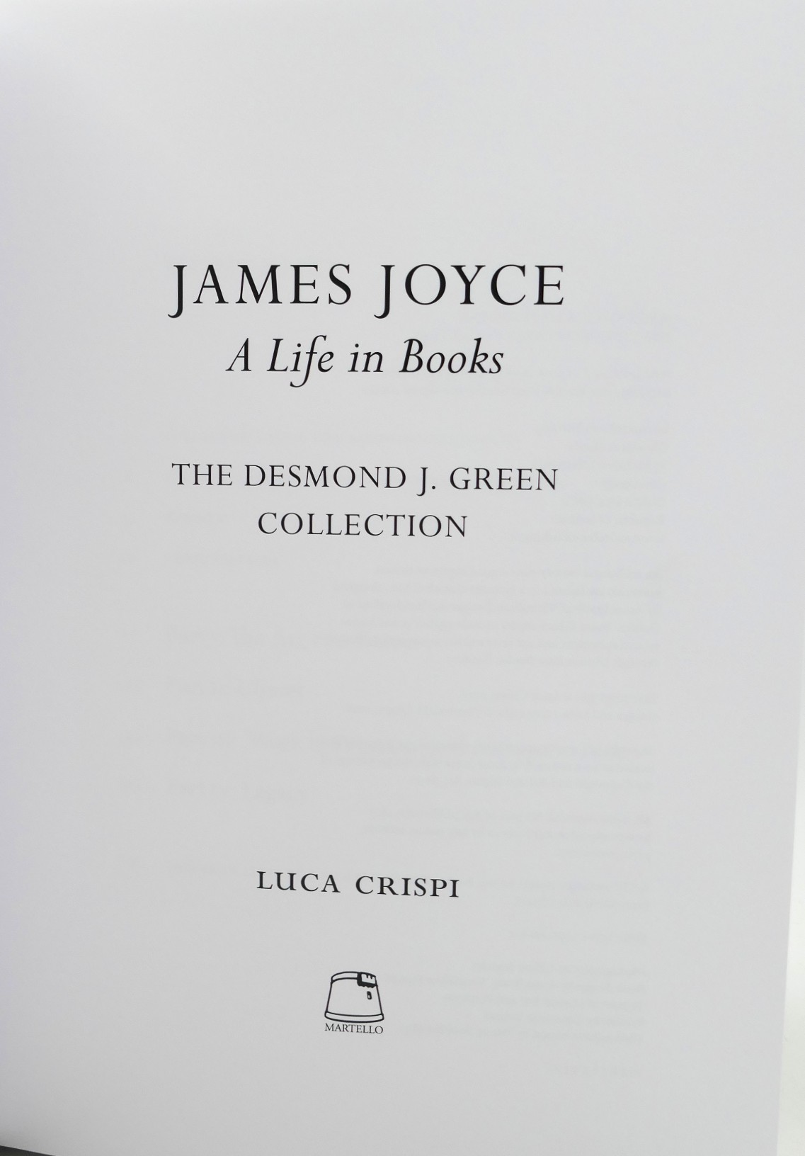 James Joyce: A Life in Books. The Desmond J. Green Collection (2026) - Image 3