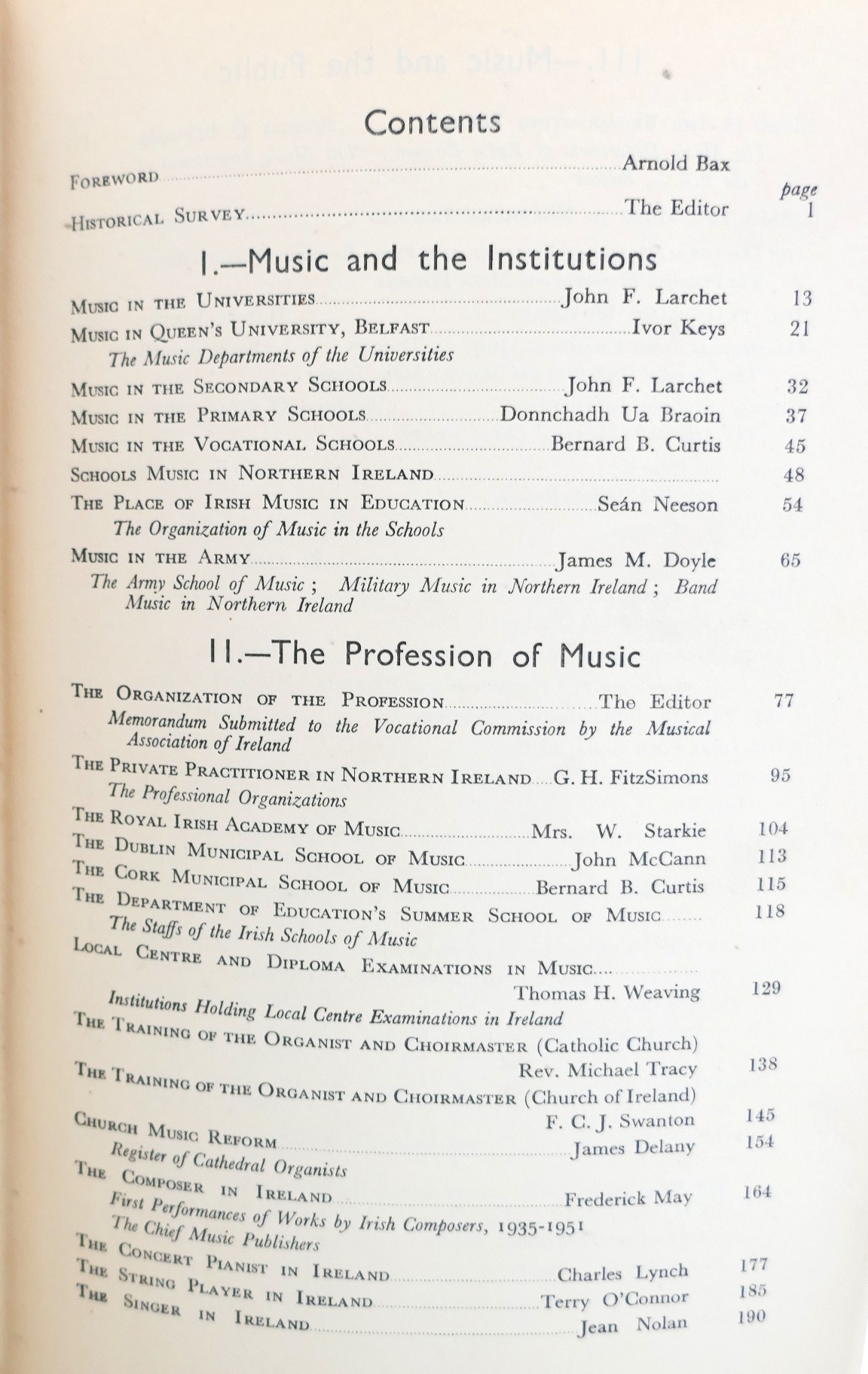 Music in Ireland. A Symposium (1952) - Image 4