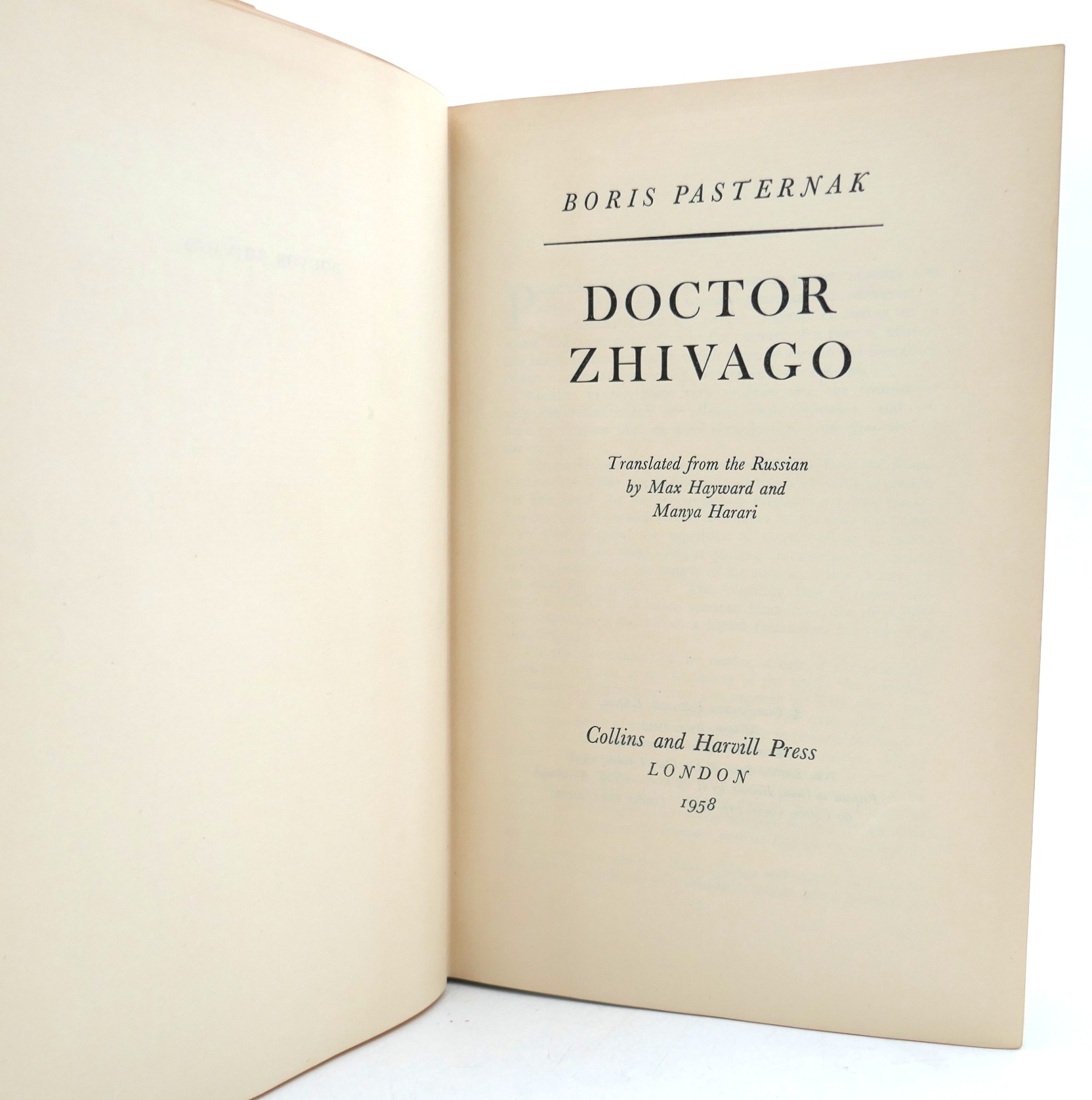 Doctor Zhivago. With Autographed Card from the Author's Sister (1958) - Image 4