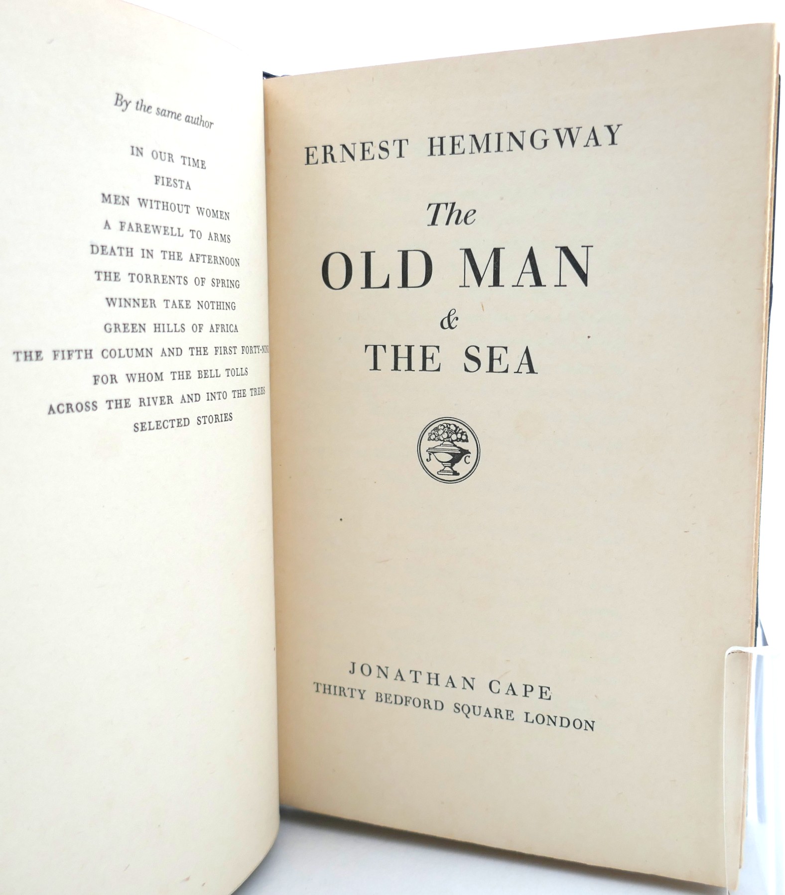 The Old Man and The Sea. First UK Edition (1952) - Image 3