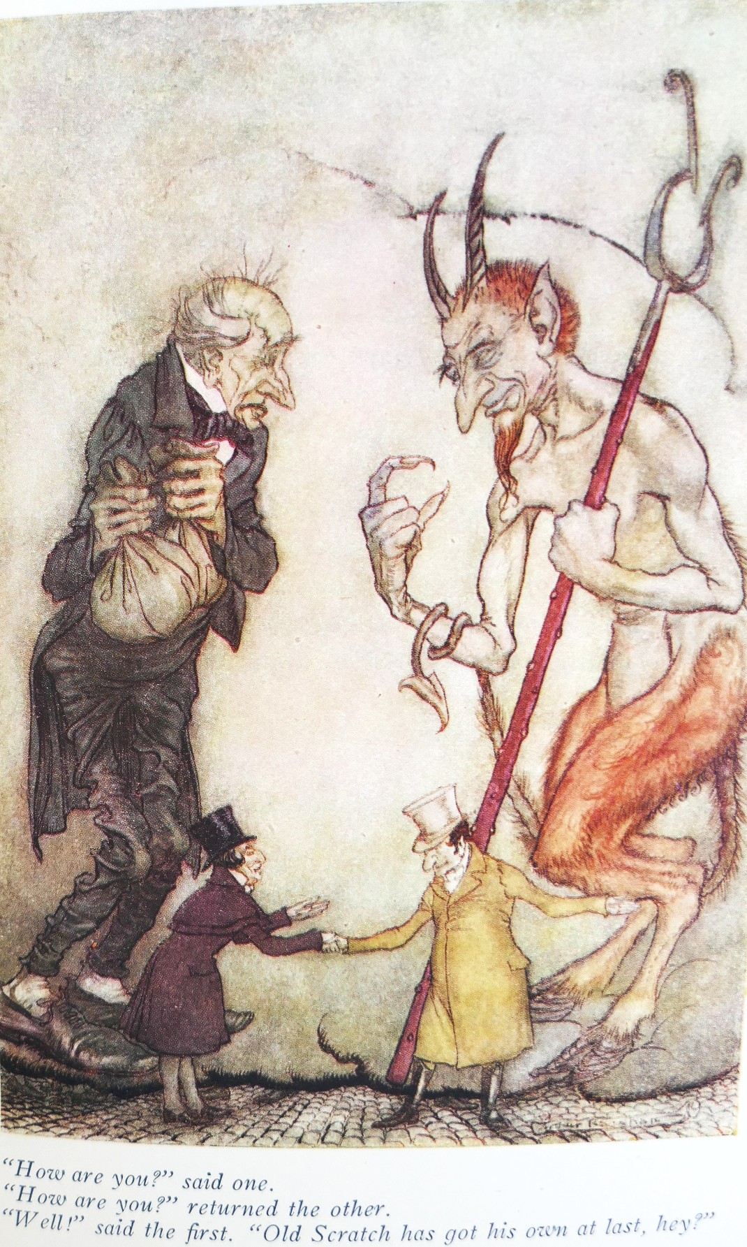 A Christmas Carol. Illustrated by Arthur Rackham (1947) - Image 6