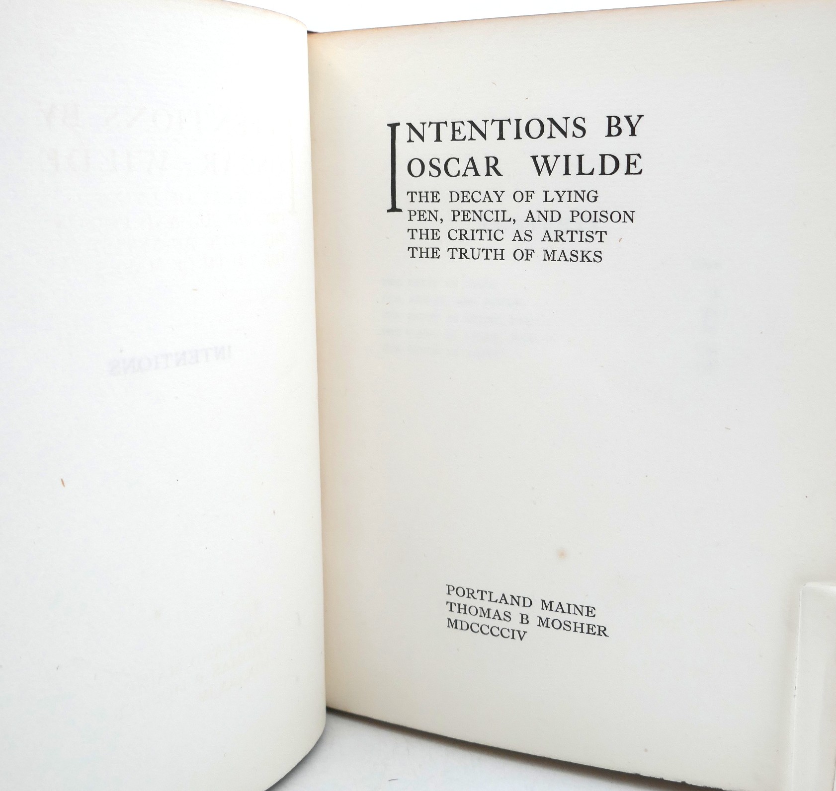 Intentions. The Decay of Lying (1904) - Image 4