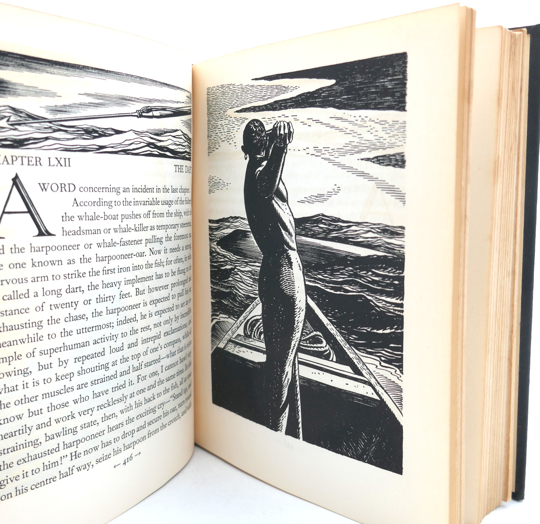 Moby Dick Or The Whale. Illustrated by Rockwell Kent (1930) - Image 7