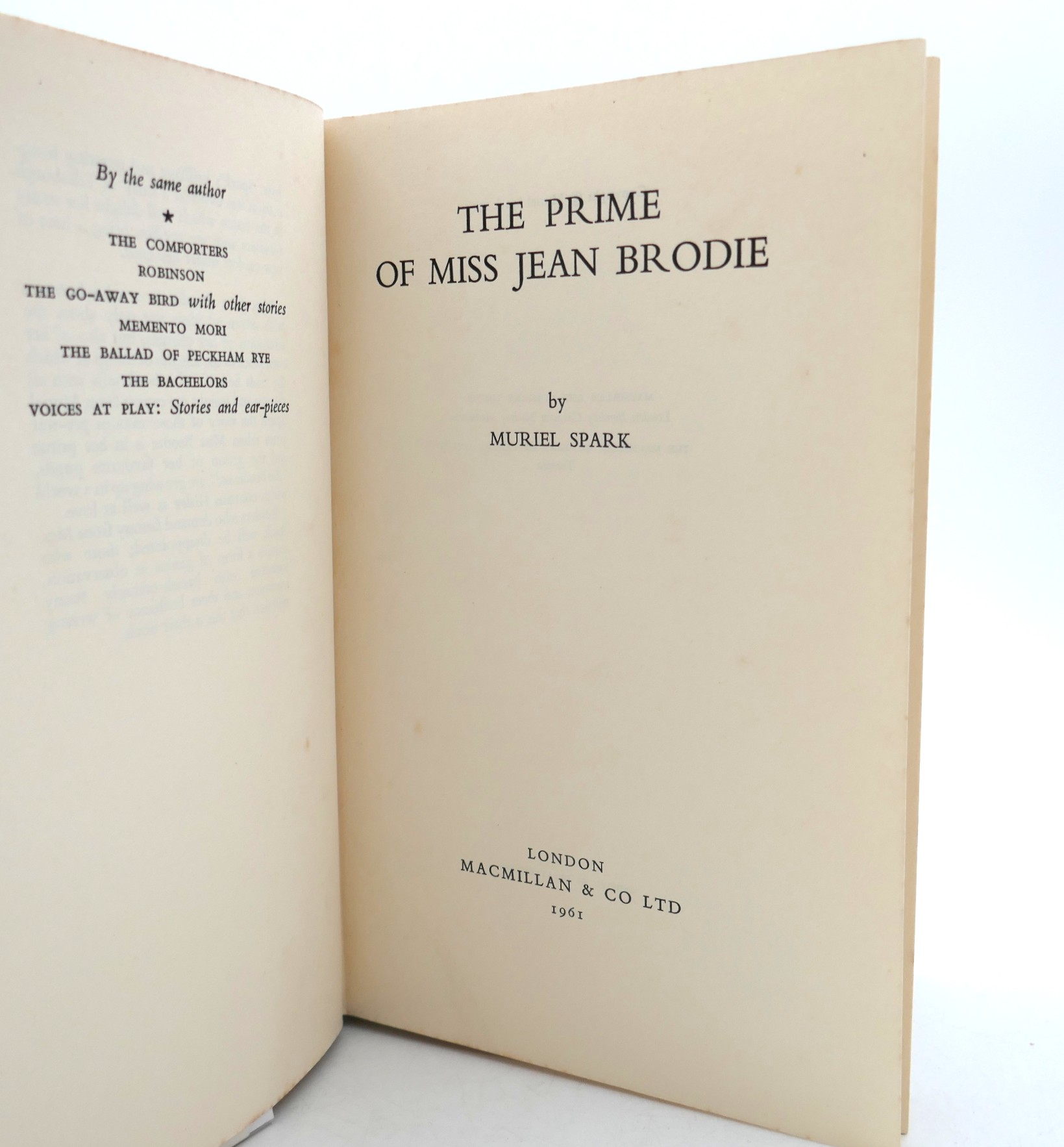 The Prime of Miss Jean Brodie. Inscribed by the Author (1961) - Image 4