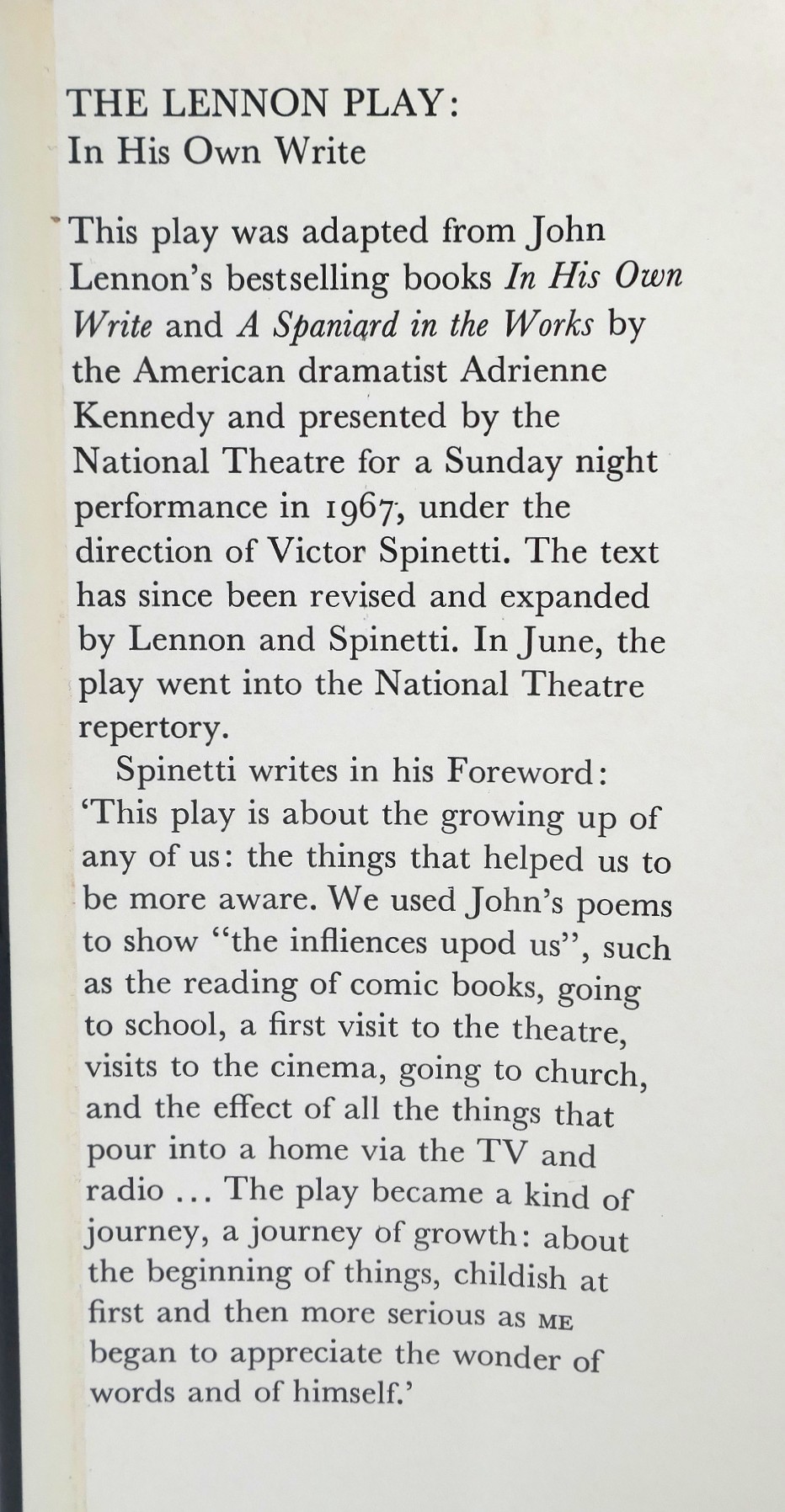 The Lennon Play: In His Own Write (1968) - Image 4