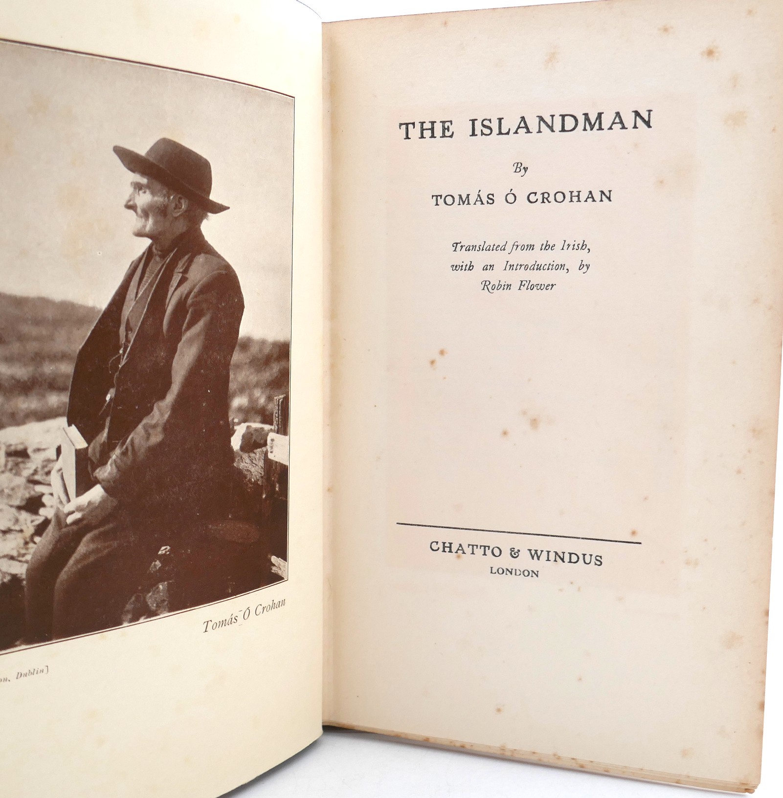 The Islandman. Translated by Robin Flower (1934) - Image 4