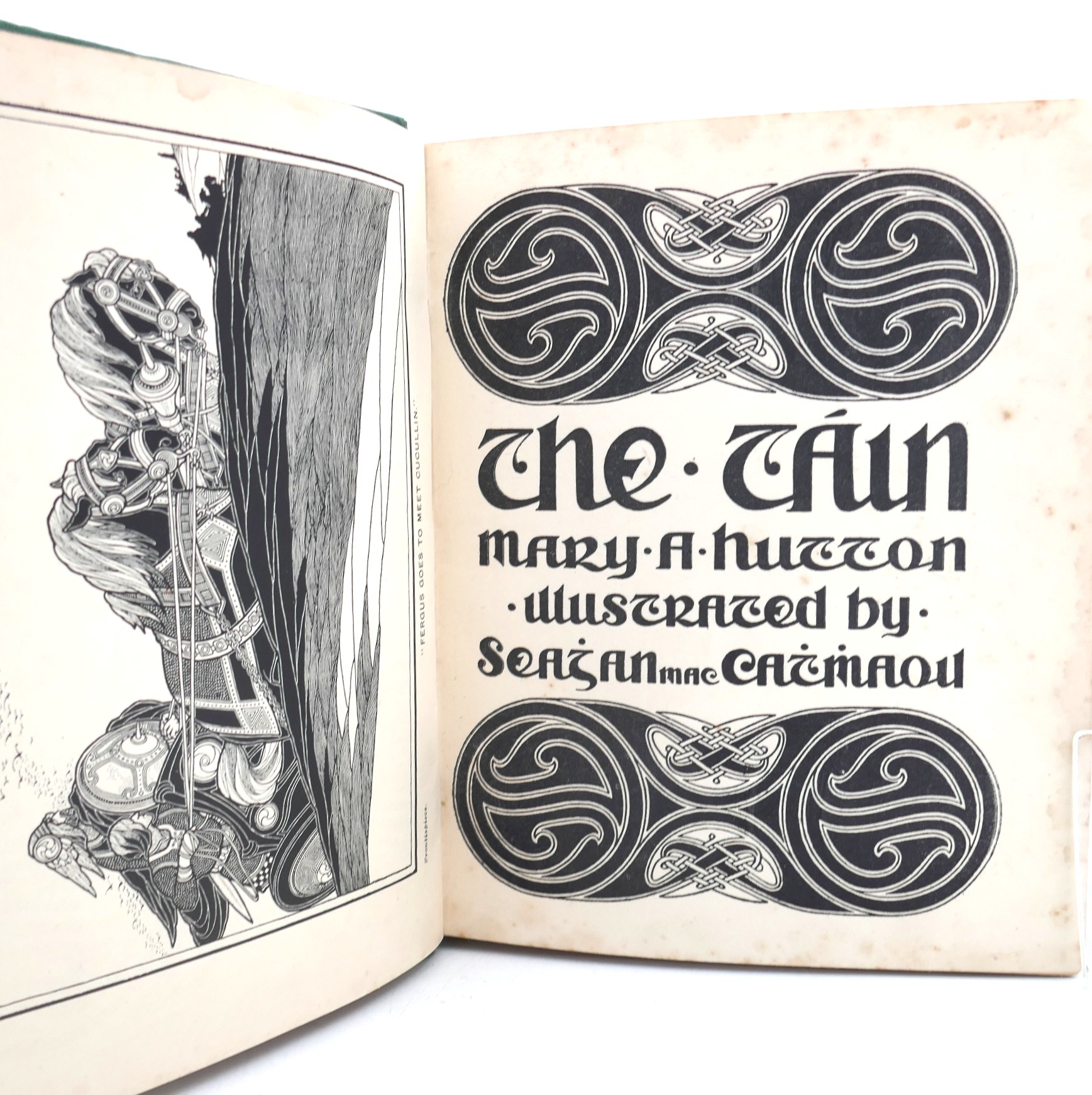 The Tain. Illustrated by Joseph Campbell (1924) - Image 5