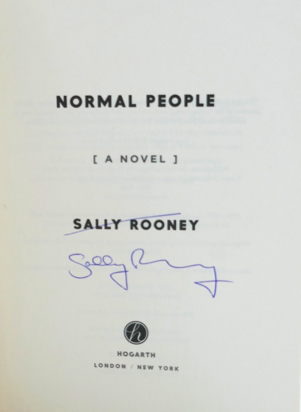 Normal People. First American Edition (2018) - Image 3