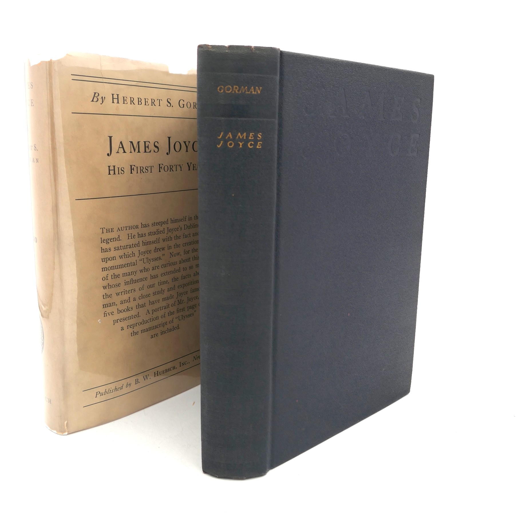 James Joyce His First Forty Years. Inscribed Copy (1924) - Image 3