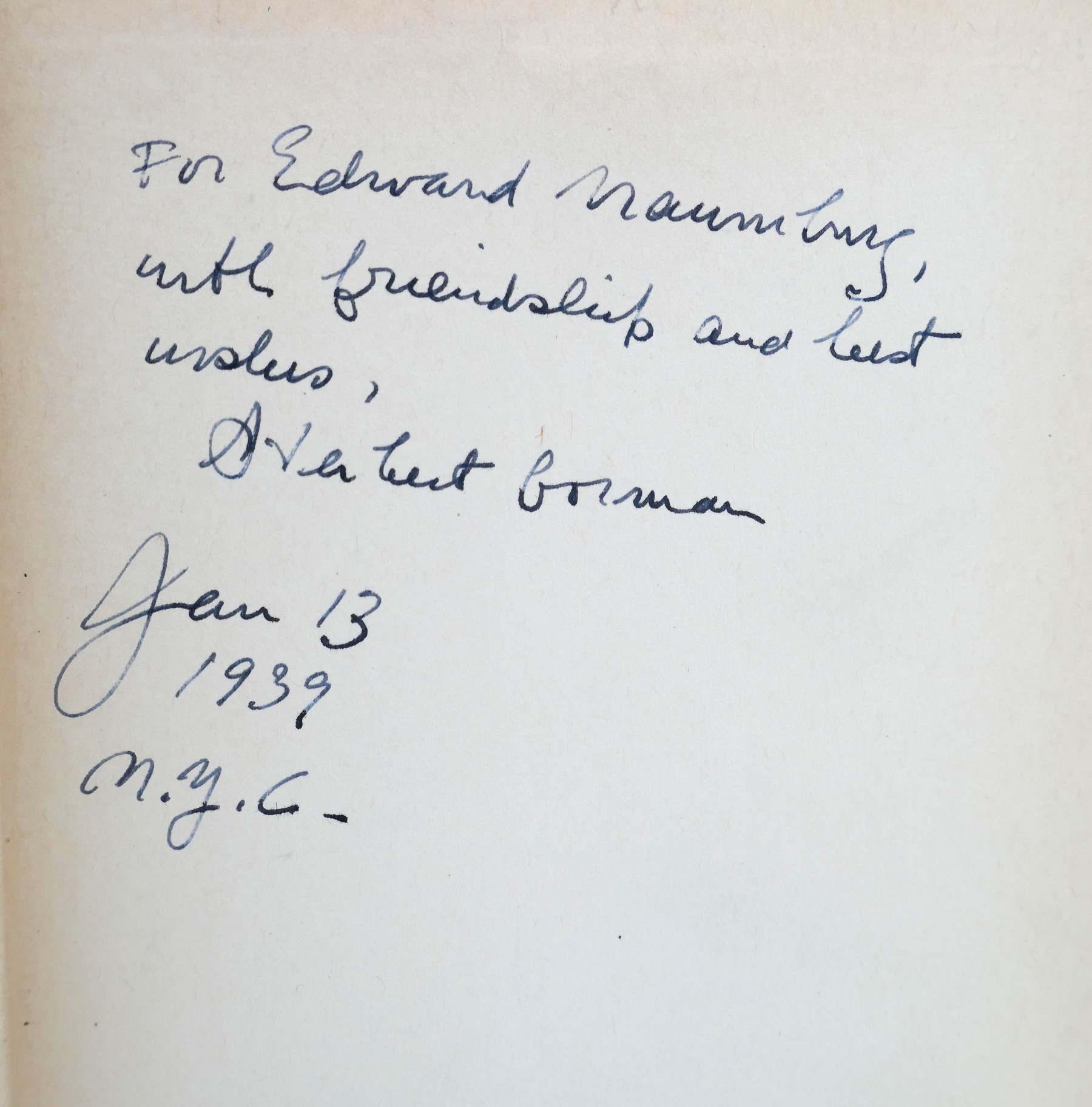 James Joyce His First Forty Years. Inscribed Copy (1924) - Image 4