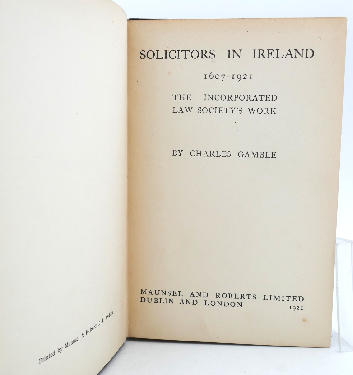 Solicitors in Ireland 1607-1921 - Image 2
