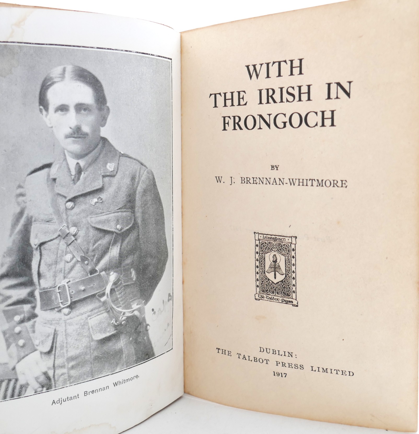 With the Irish in Frongoch. First Edition (1917) - Image 2