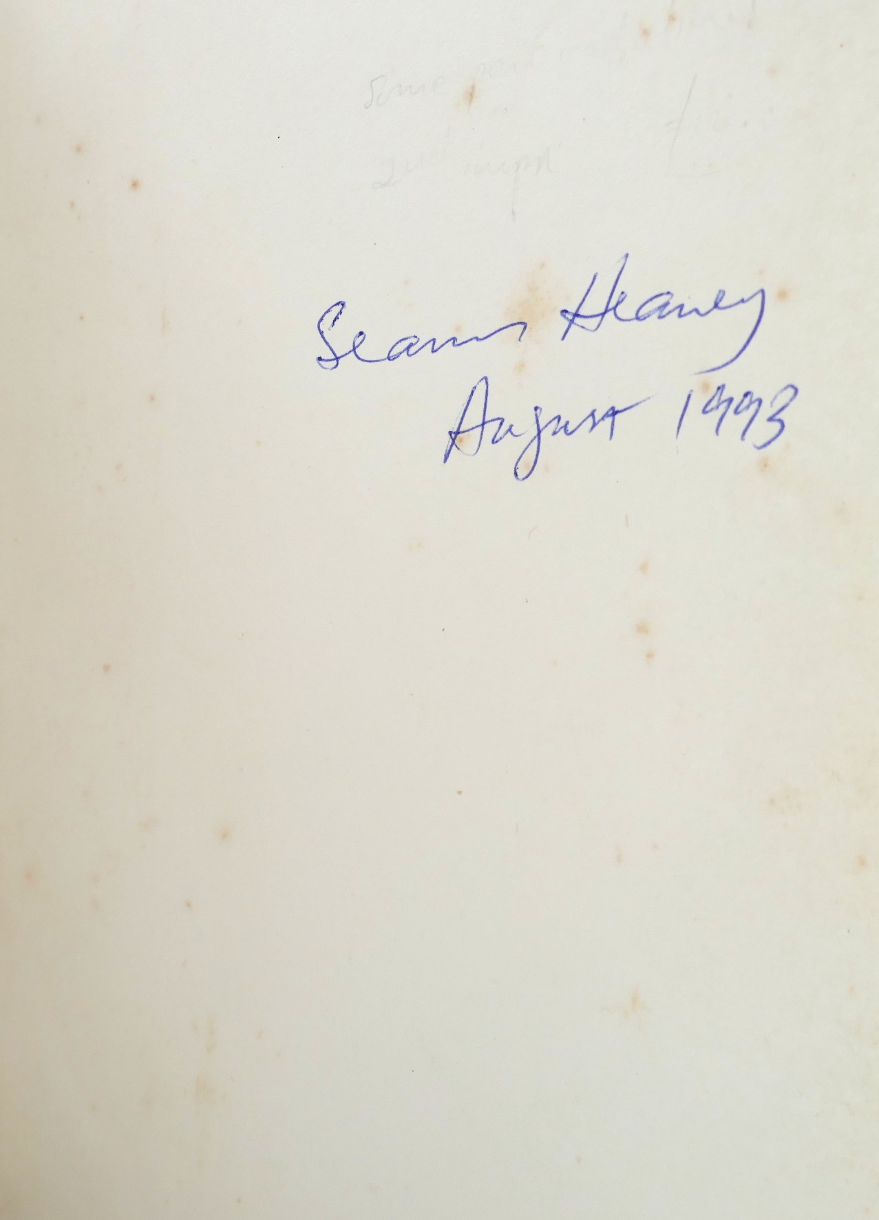 Death of a Naturalist. Second Impression. Signed copy (1966) - Image 2