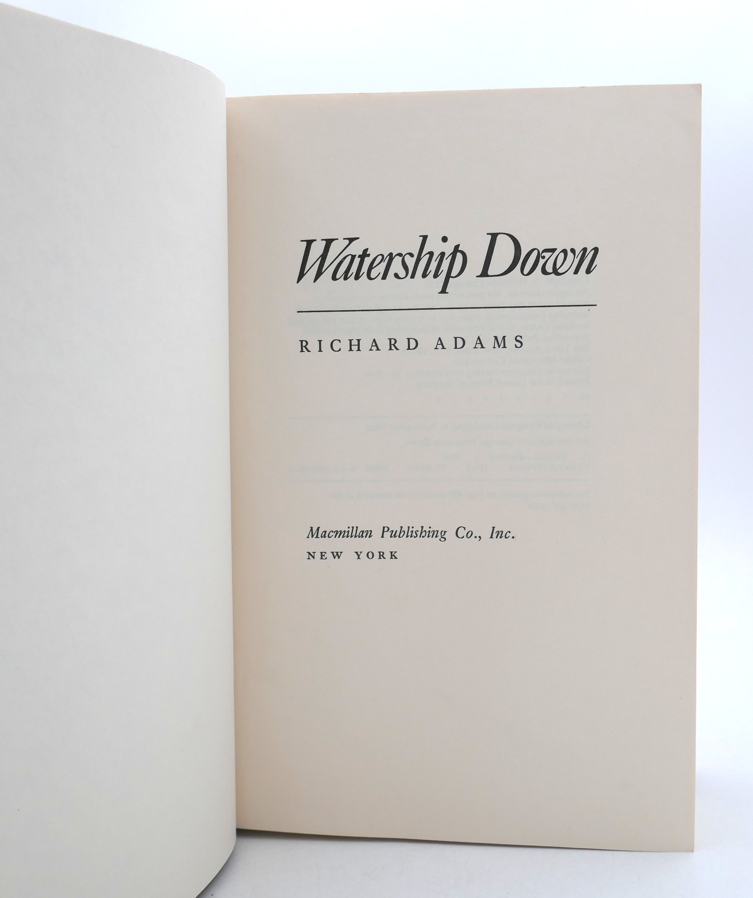 Watership Down. First American Edition (1972) - Image 3