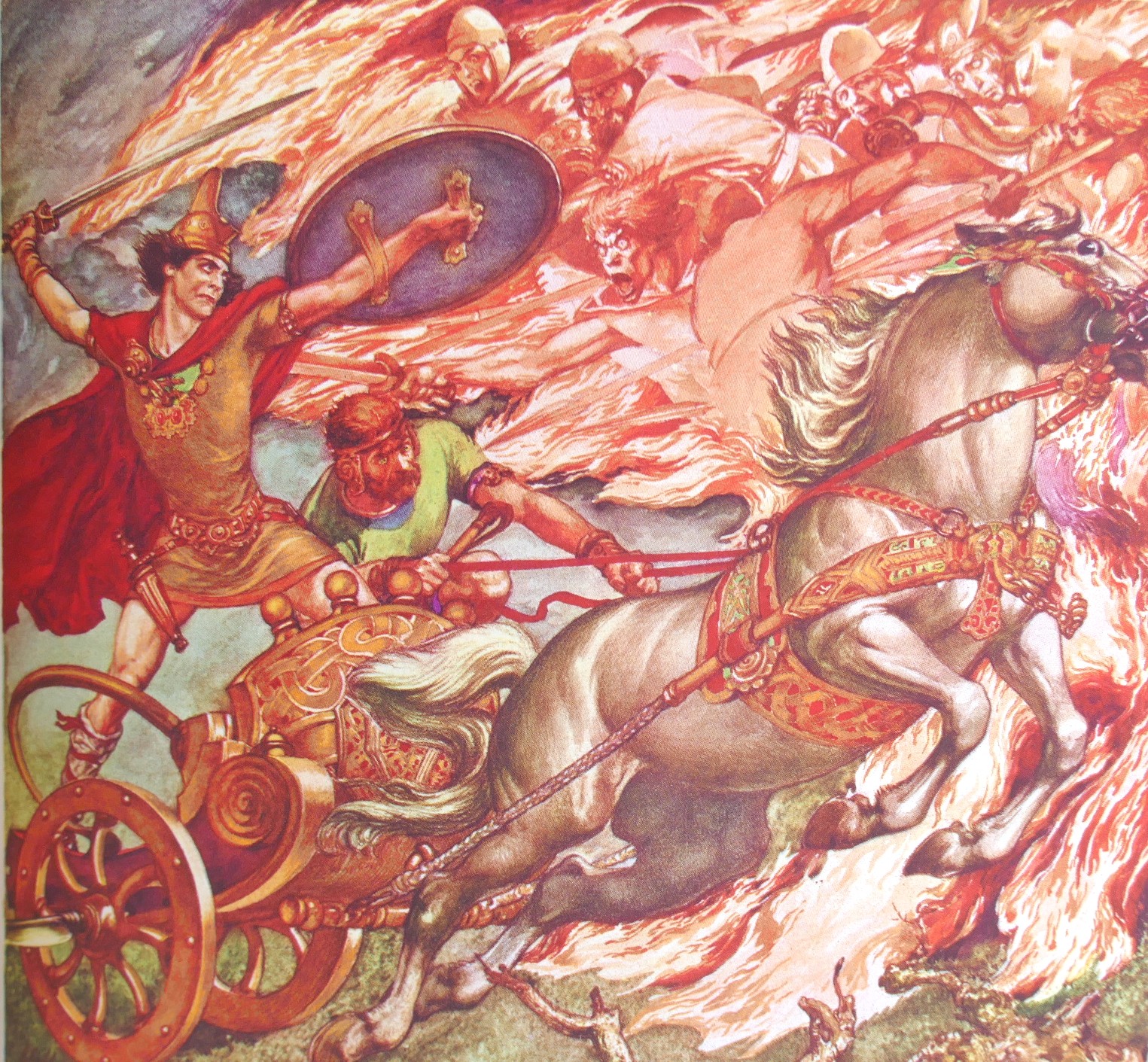 The Frenzied Prince. Heroic Stories of Ancient Ireland (1943) - Image 9