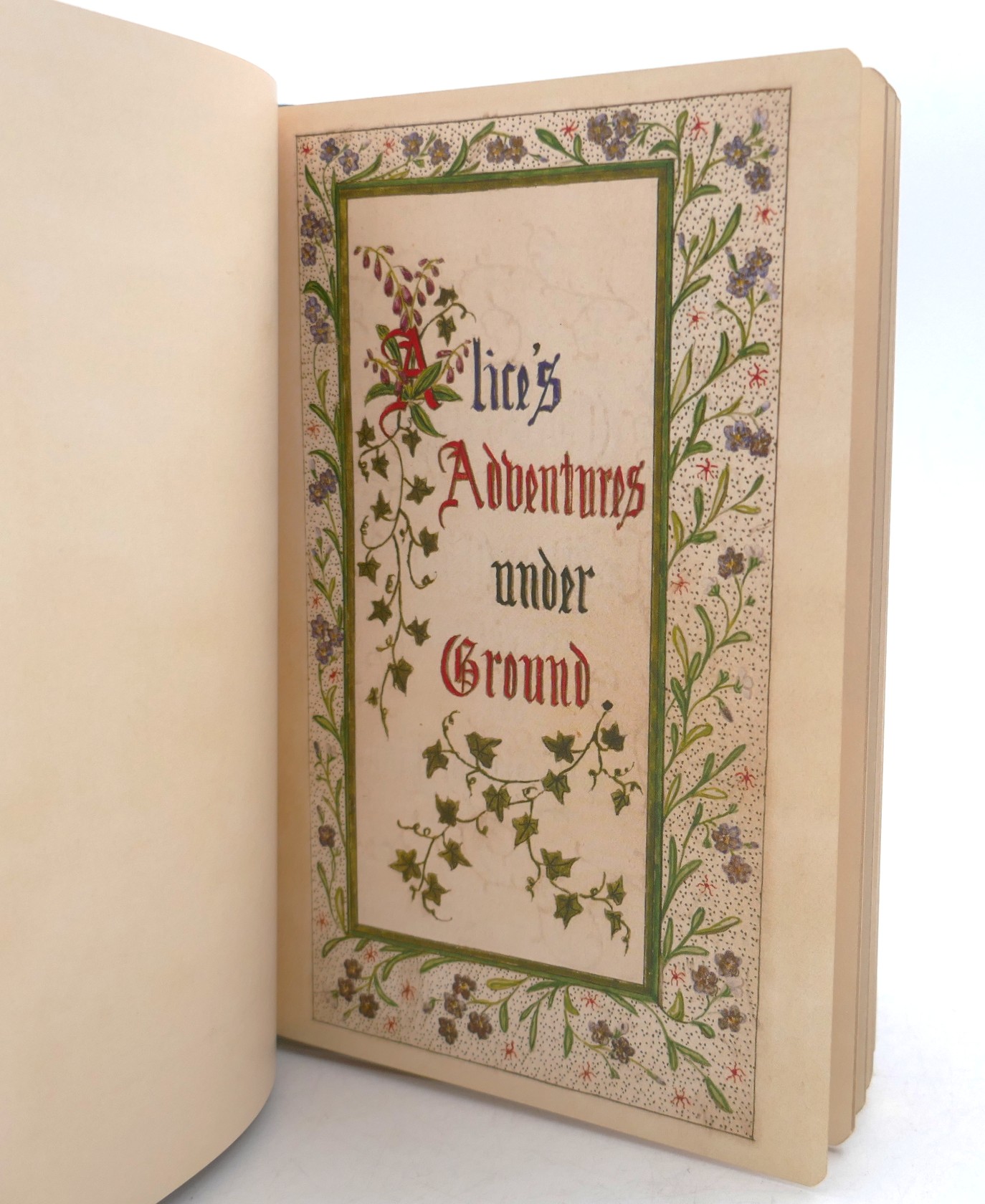 Alice's Adventures Underground. Facsimile of the Original Edition (2008) - Image 4