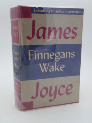Finnegans Wake. Inscribed by Sylvia Beach Dublin 1960