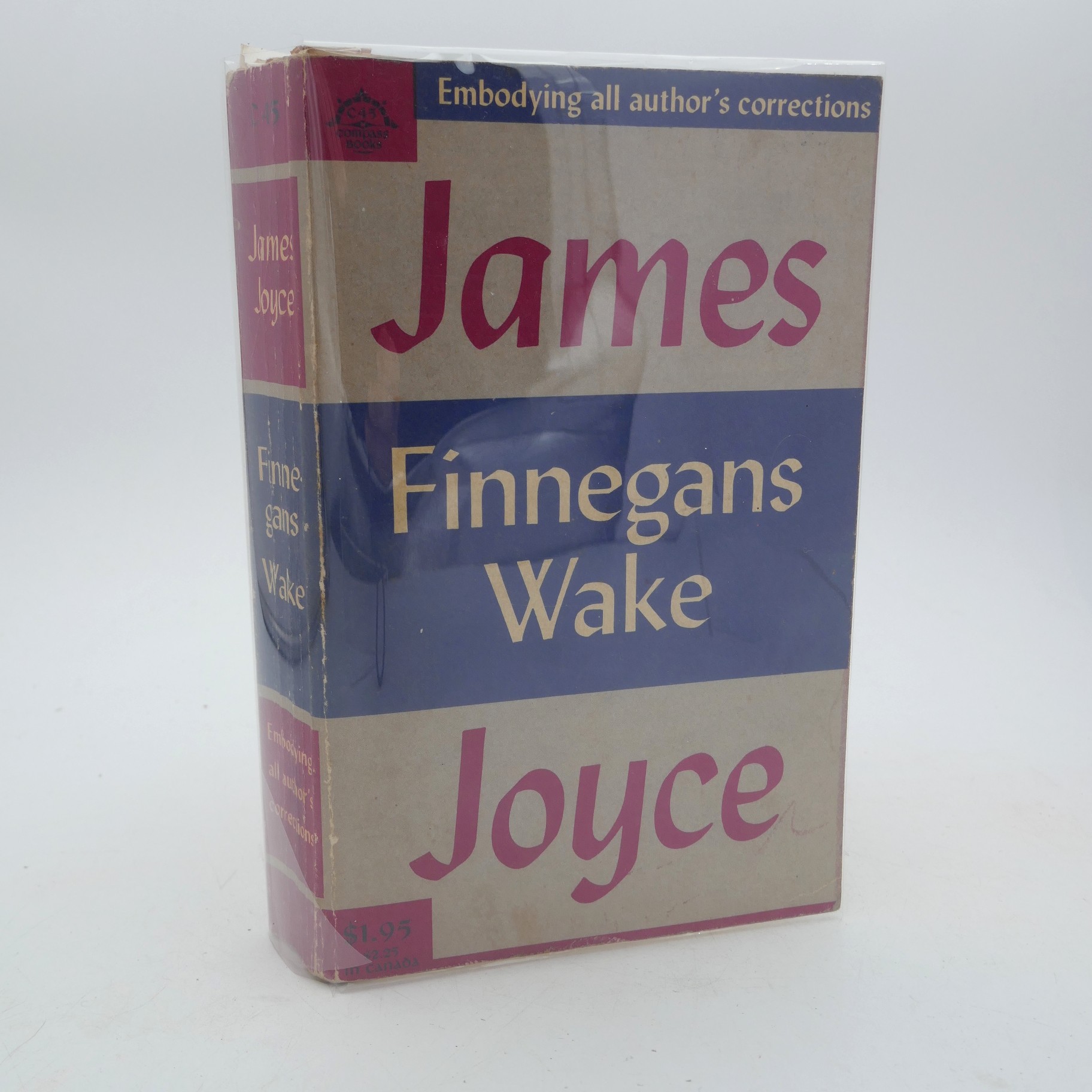 Finnegans Wake. Inscribed by Sylvia Beach Dublin 1960