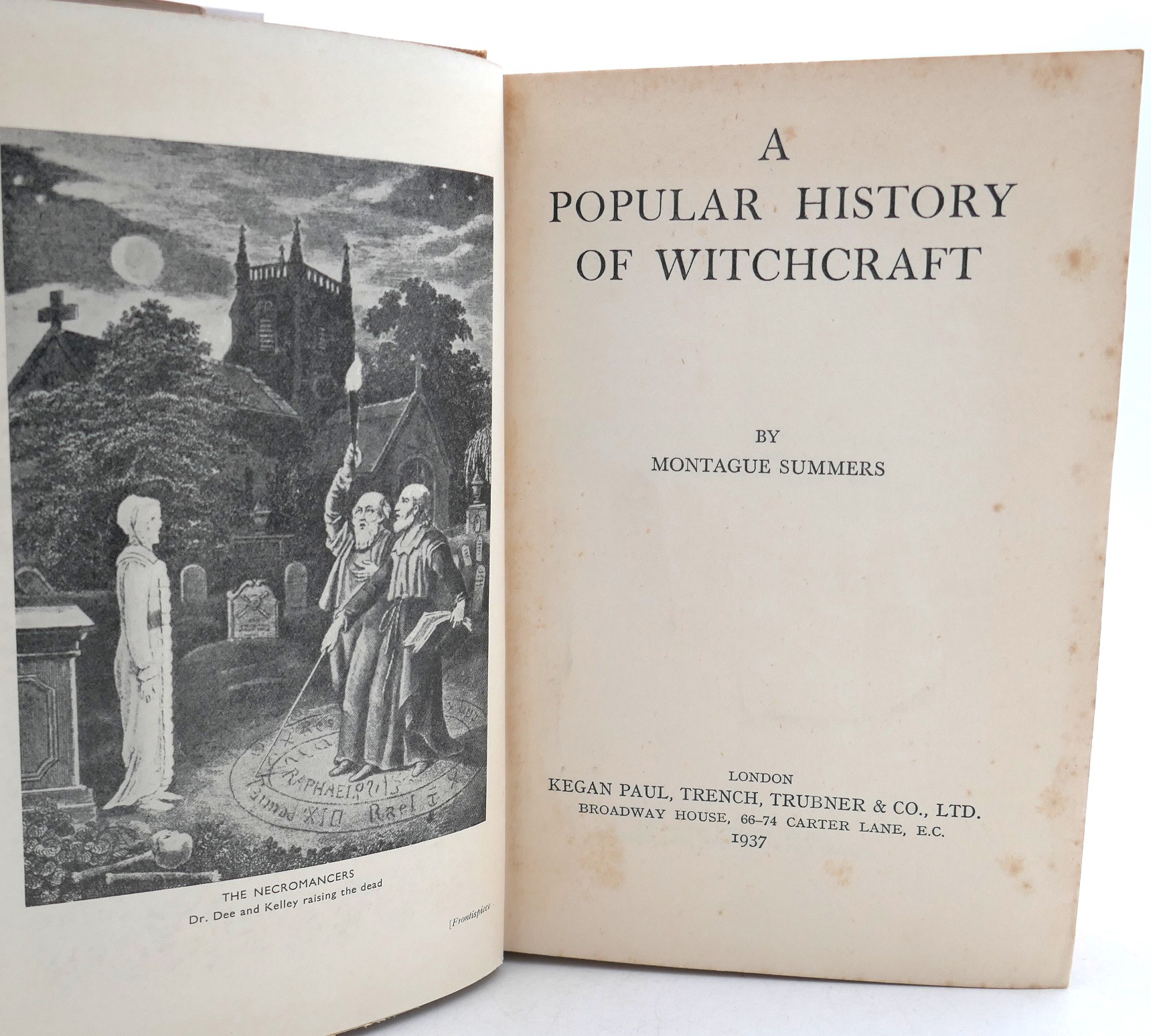 A Popular History of Witchcraft (1937) - Image 3