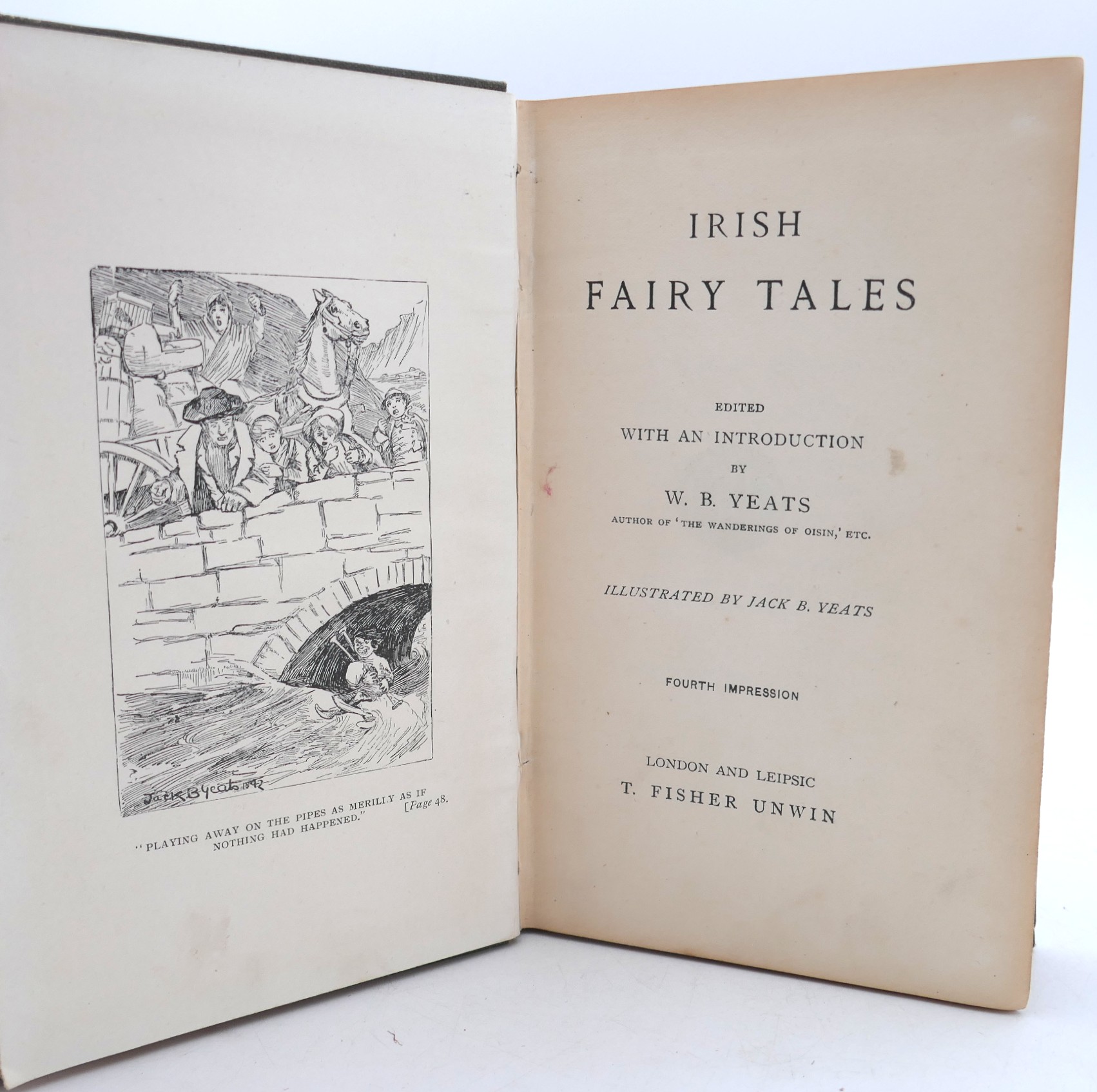 Irish Fairy Tales. Cover Painting by George Russell (1902) - Image 5