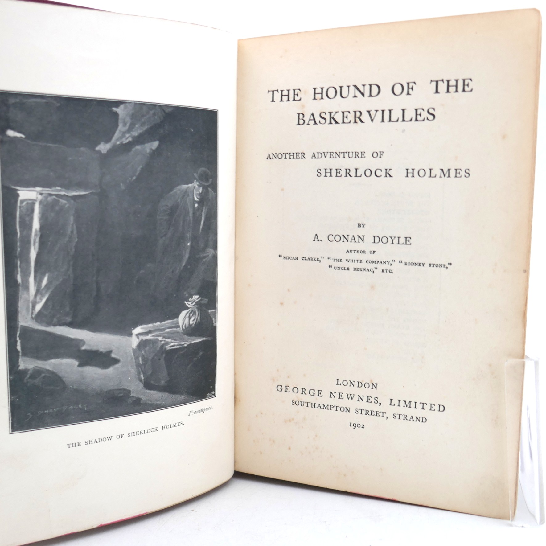 The Hound of the Baskervilles. First Ediiton (1902) - Image 3