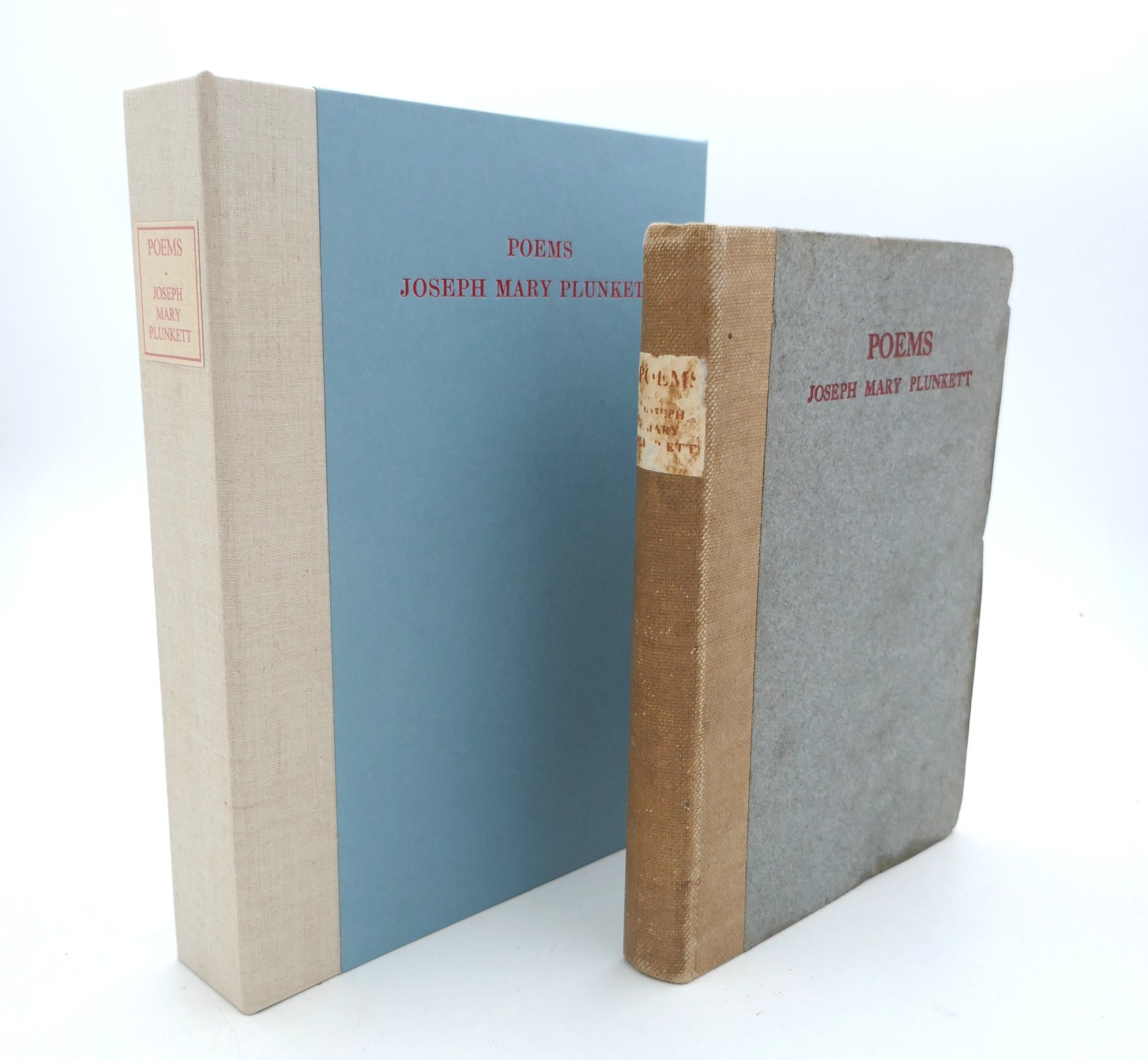 The Poems of Joseph Mary Plunkett. Signed by Grace Plunkett (1916) - Image 10