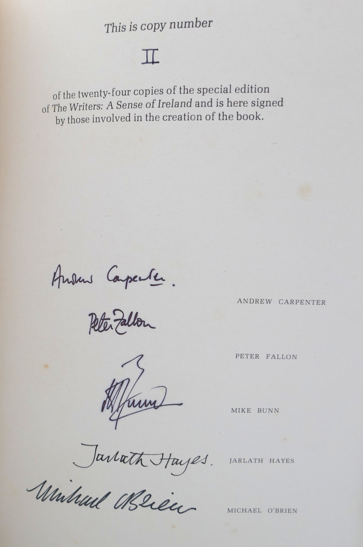 The Writers. A Sense of Ireland. Special Limited Edition (1980) - Image 6