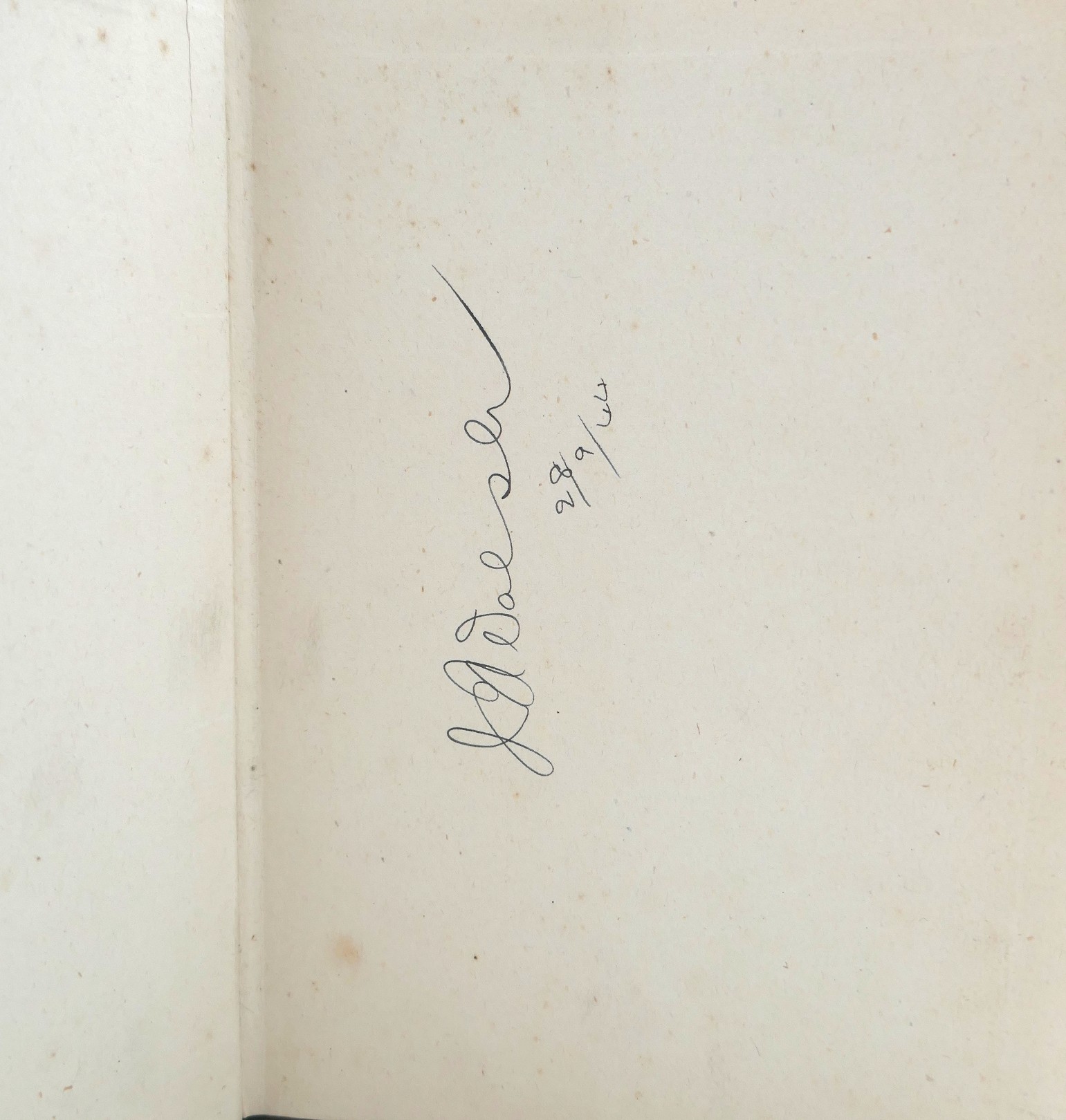 Recollections of a Rebel. Author Signed (1944) - Image 2