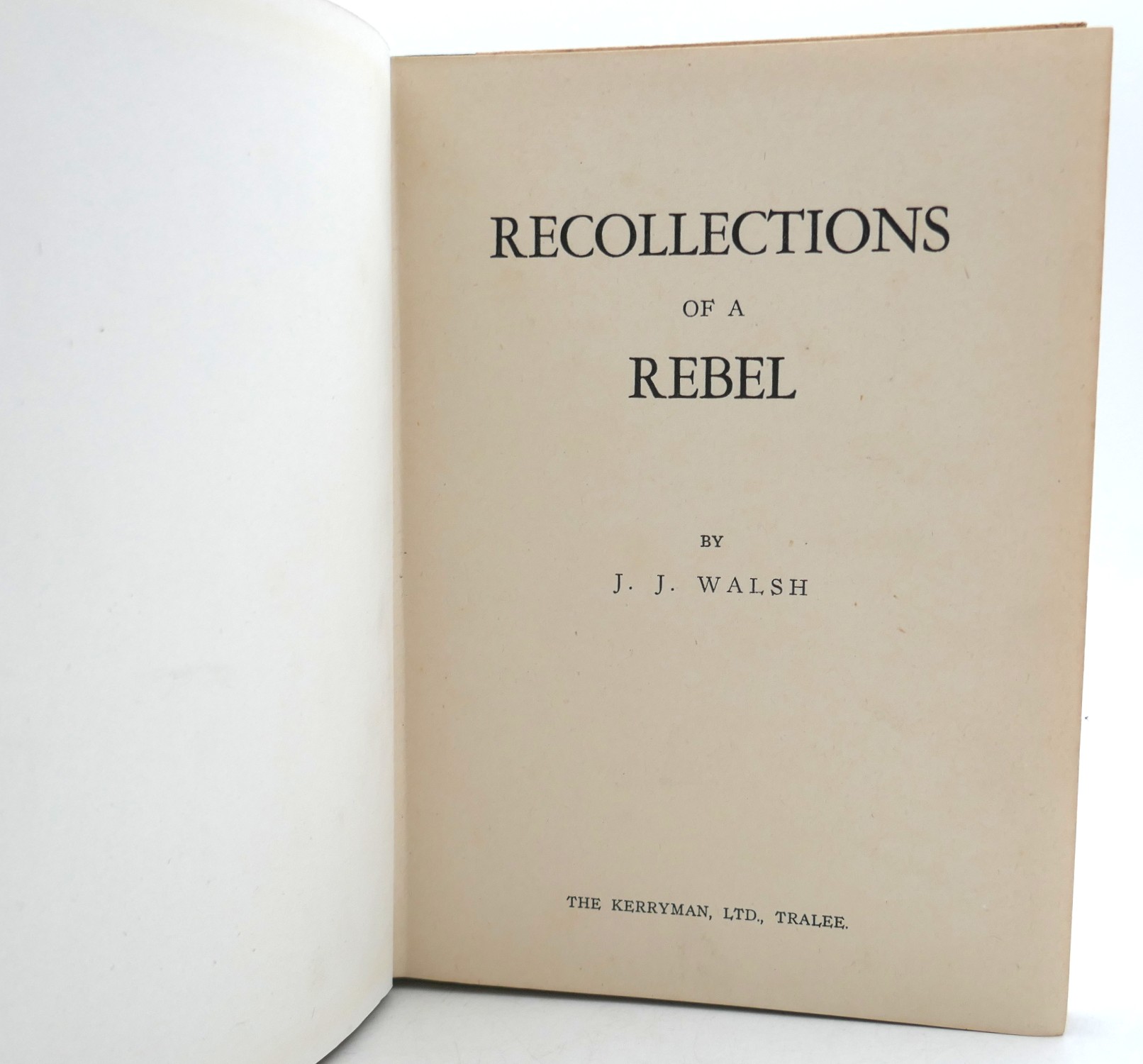 Recollections of a Rebel. Author Signed (1944) - Image 6