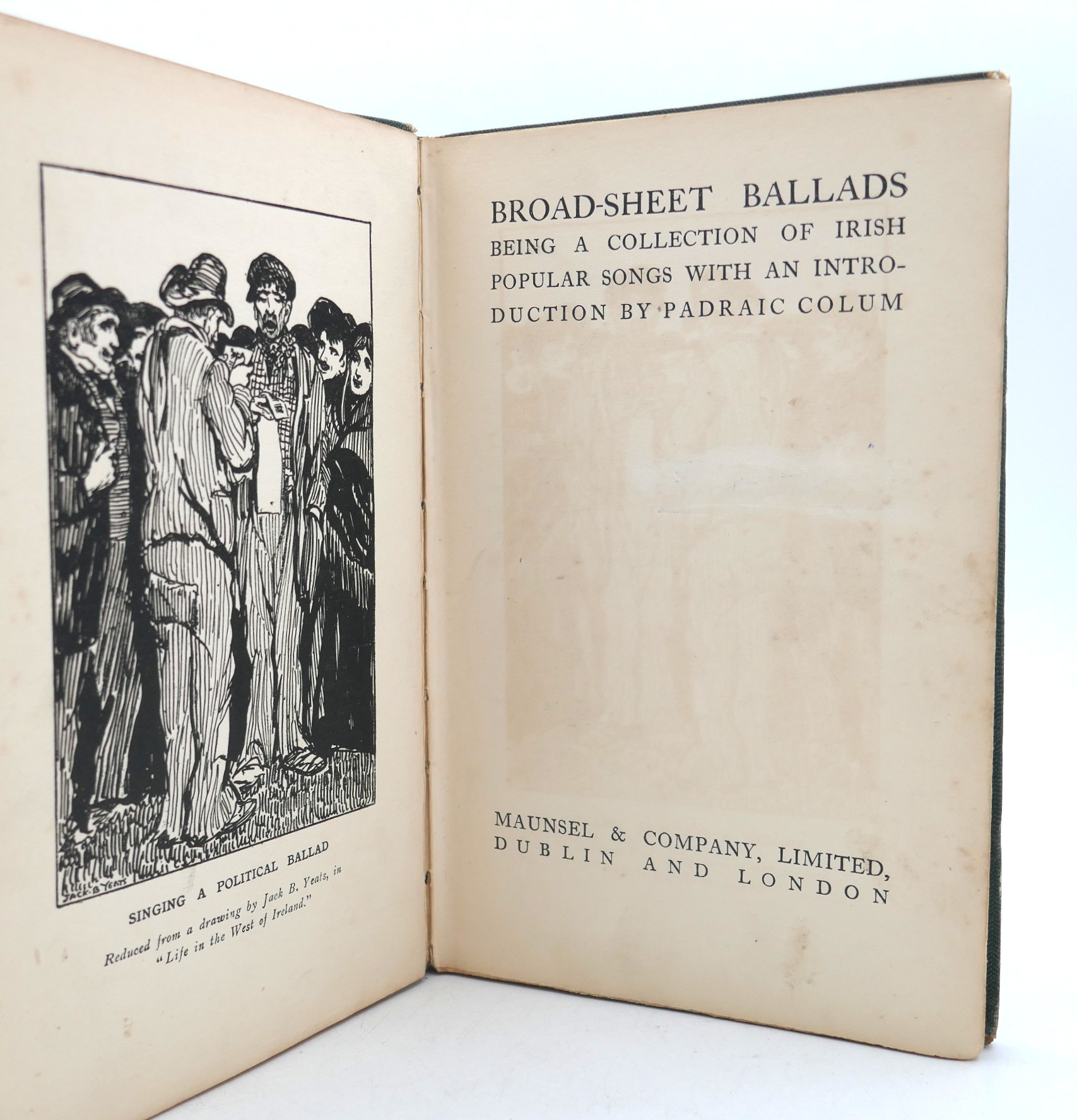 Broad-Sheet Ballads. Presentation Copy (1913) - Image 3