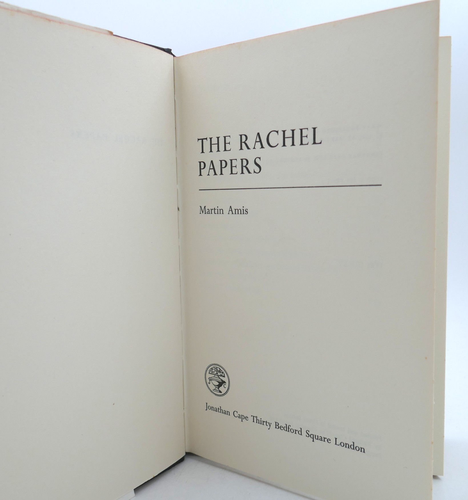 The Rachel Papers. First Edition (1973) - Image 3