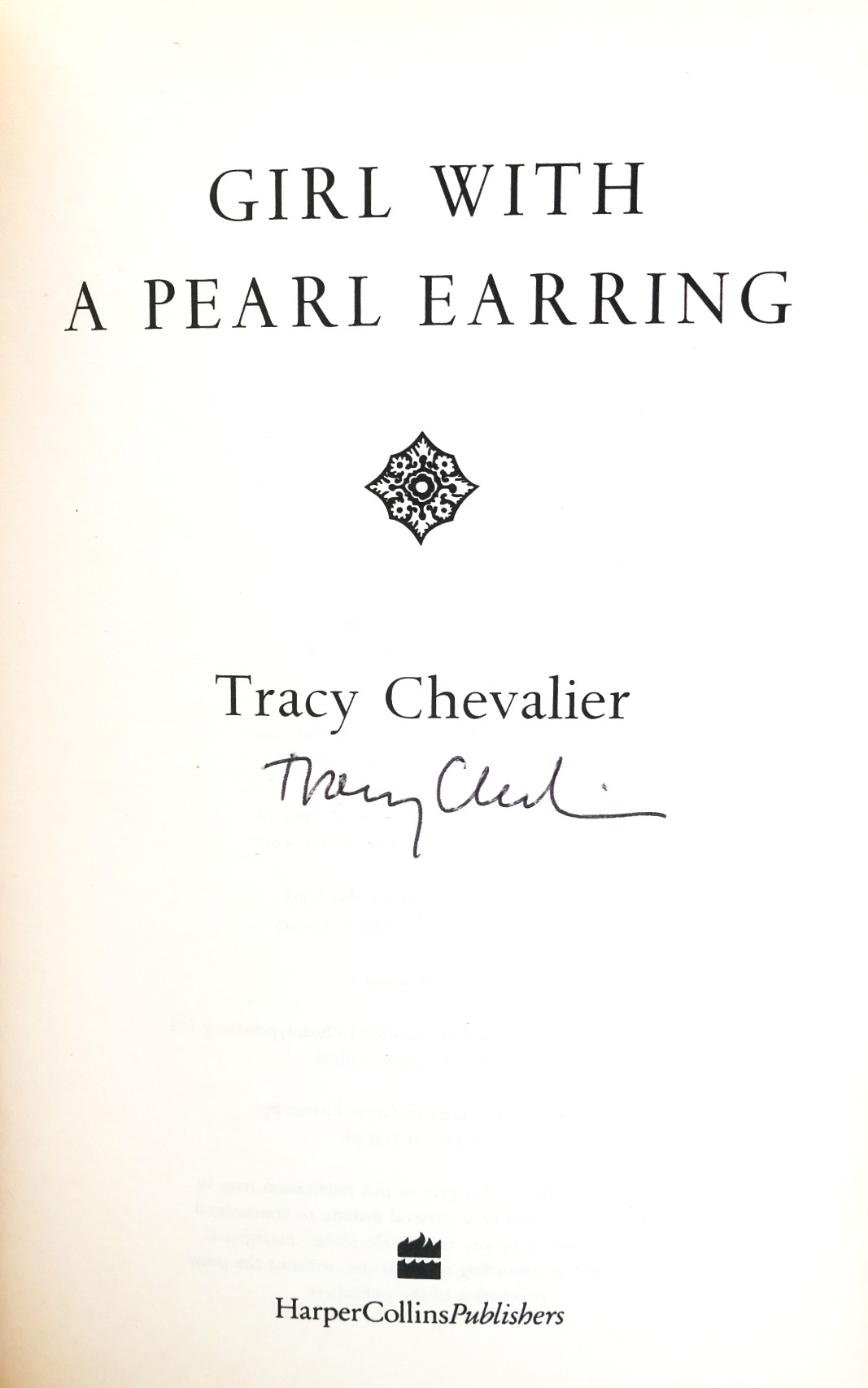 Girl with a Pearl Earring. Signed by the Author (1999) - Image 2
