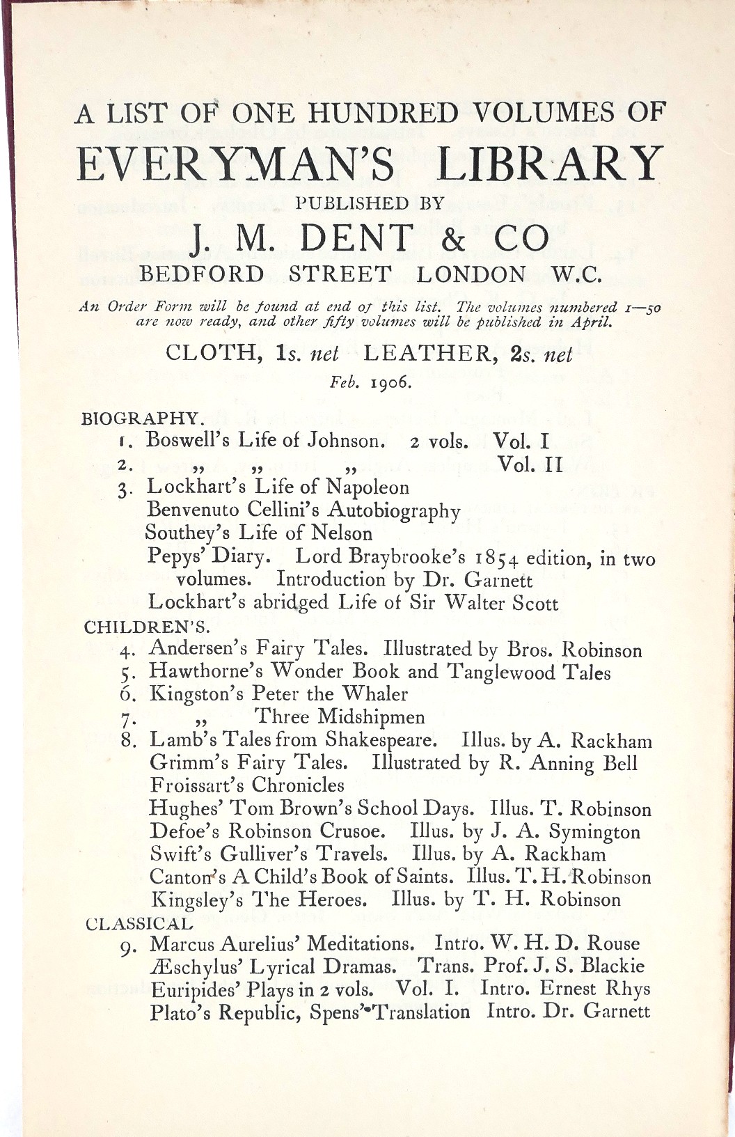 Sense and Sensibility. Everyman’s Library Edition (1906) - Image 3