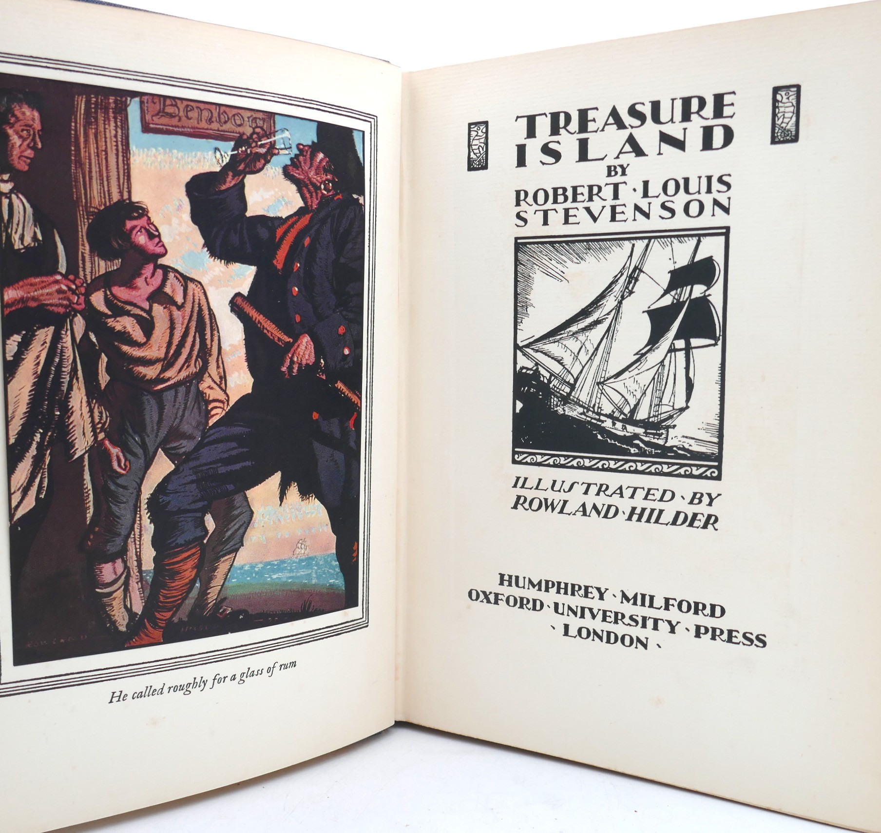 Treasure Island. Illustrated by Rowland Hilder (1929) - Image 3