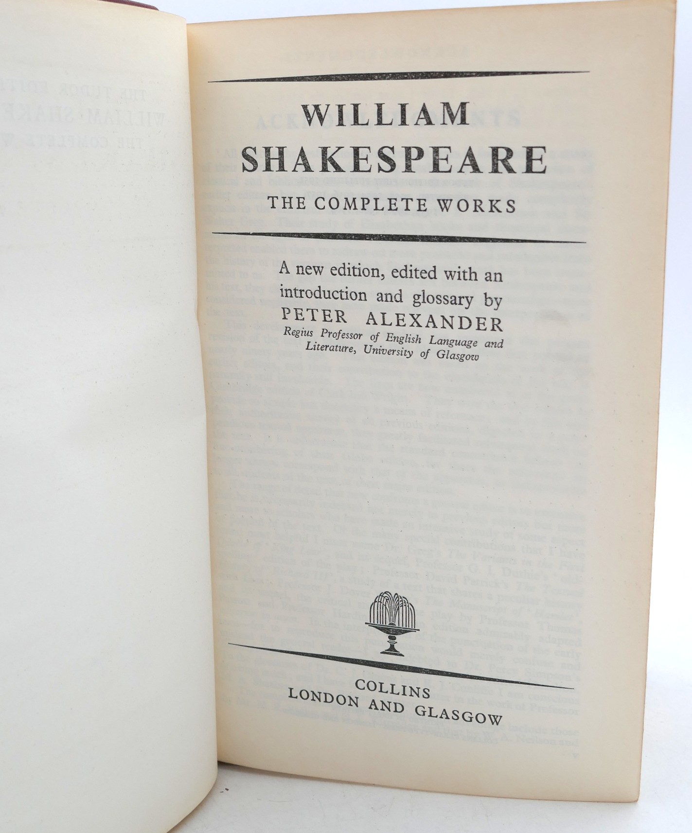 William Shakespeare. The Compete Works (1964) - Image 5